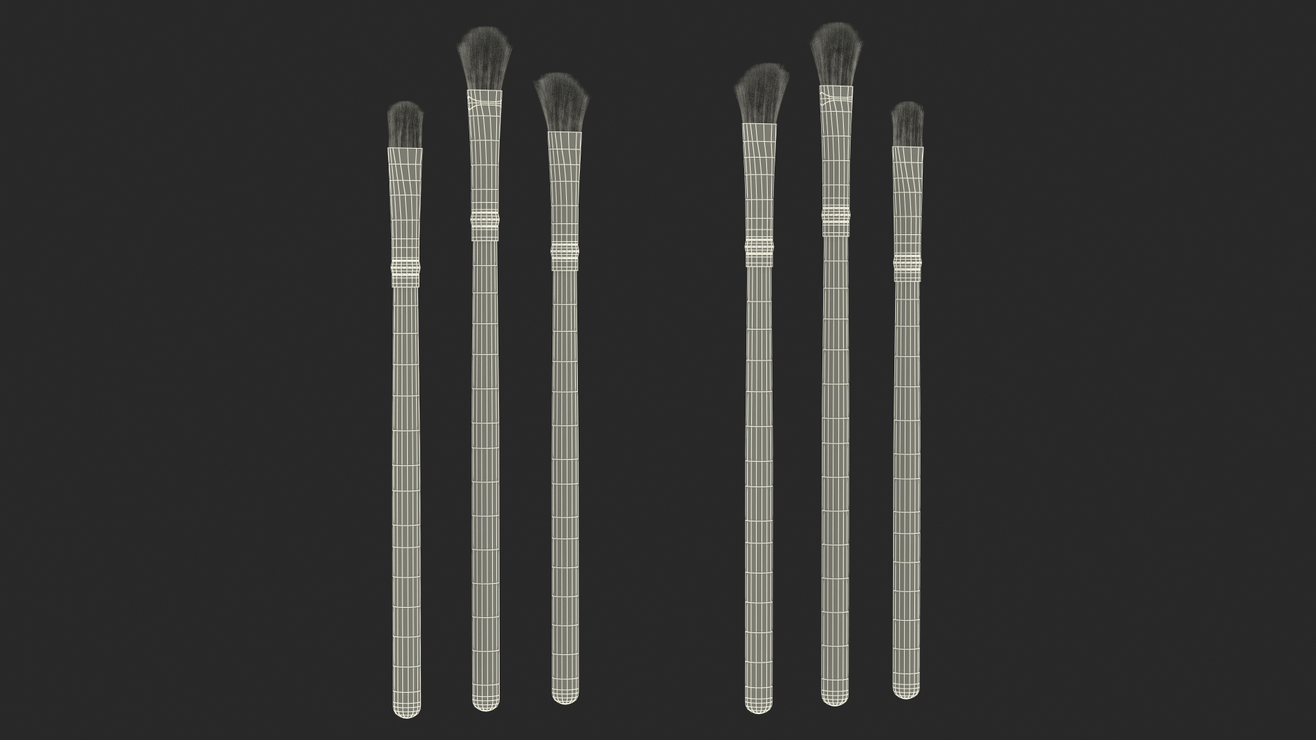 3D Concealer Detail and Blending Makeup Brush Fur