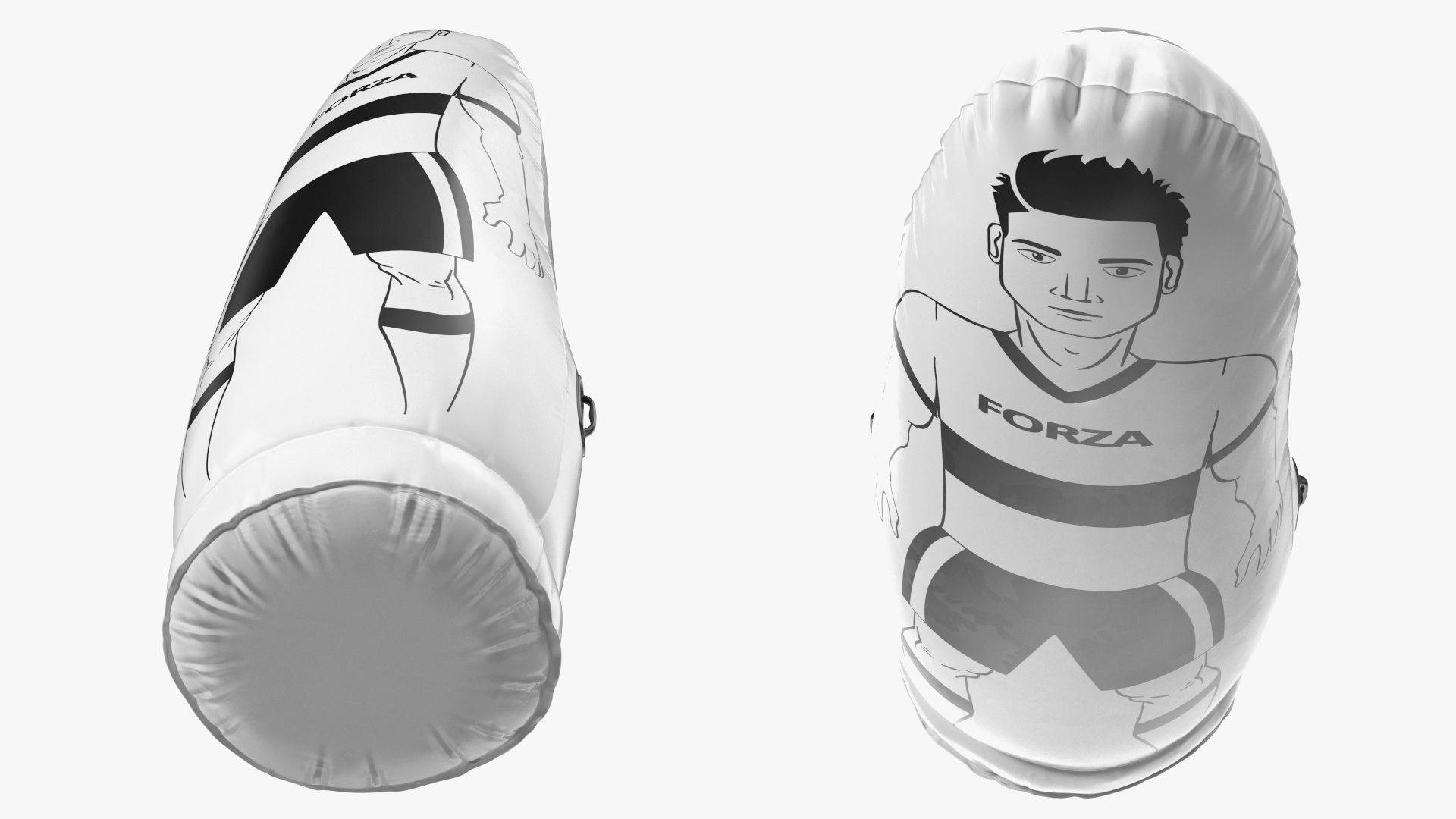 3D Forza Pro Soccer Air Mannequin Senior White model