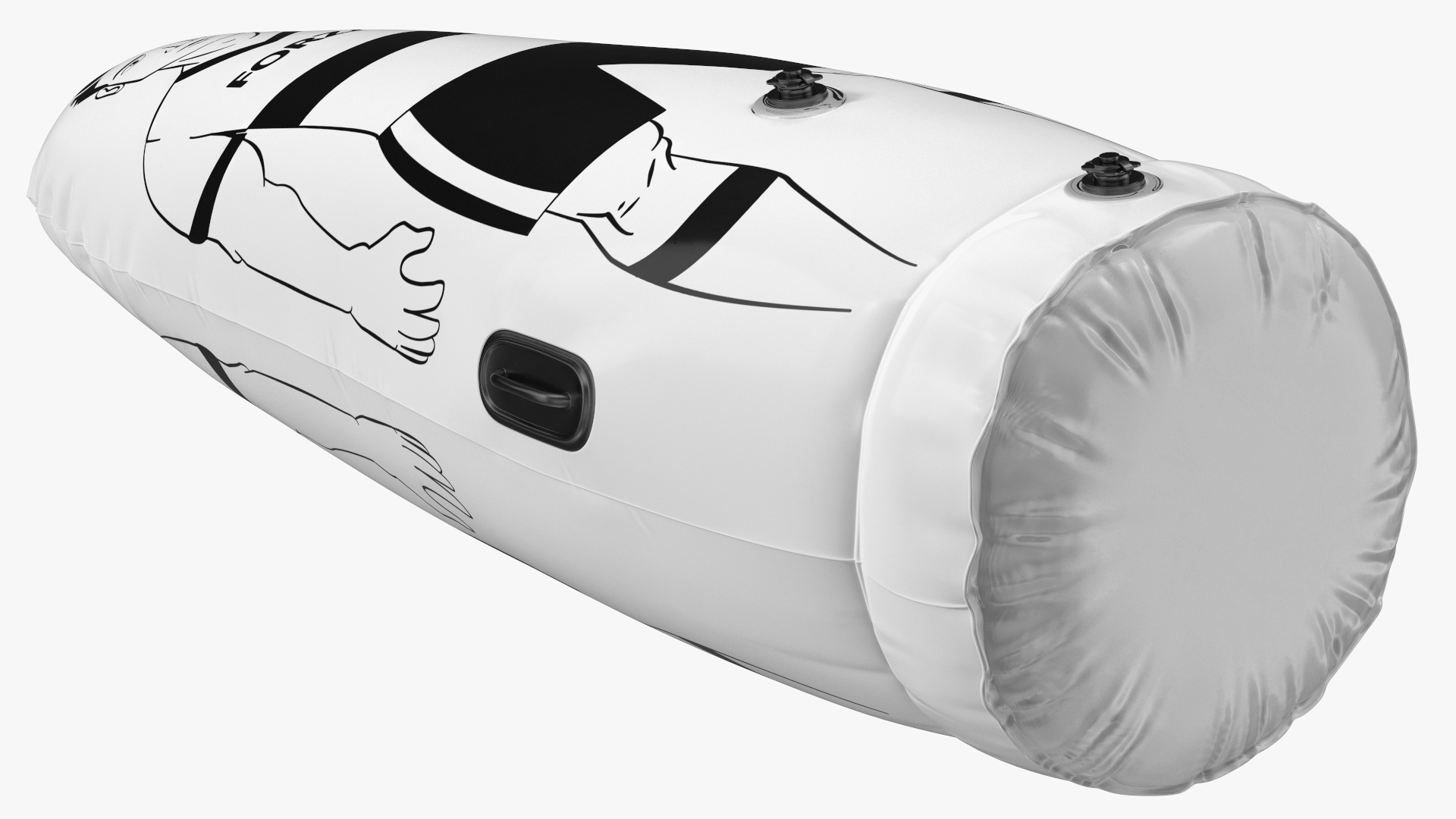 3D Forza Pro Soccer Air Mannequin Senior White model