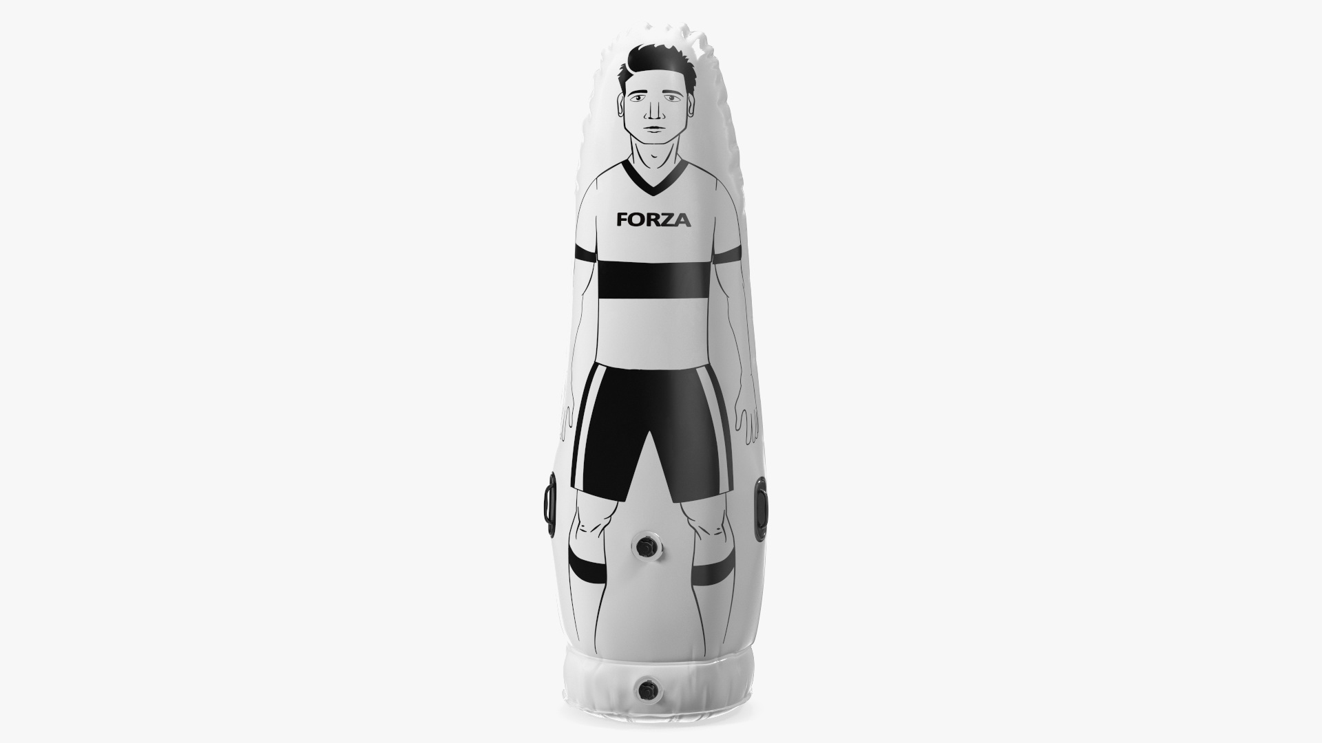 3D Forza Pro Soccer Air Mannequin Senior White model