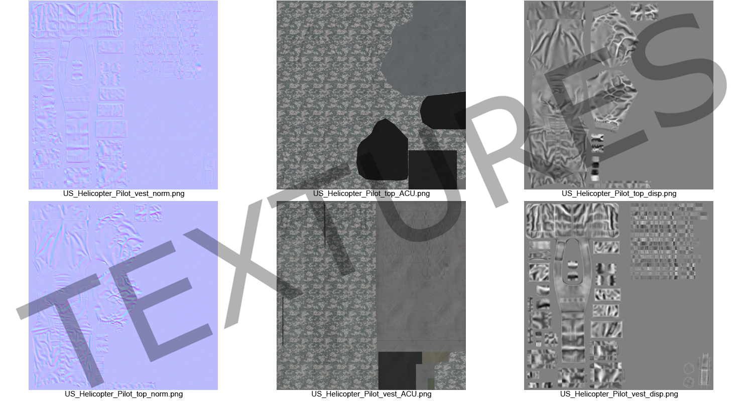 3D model Military Jacket Camo