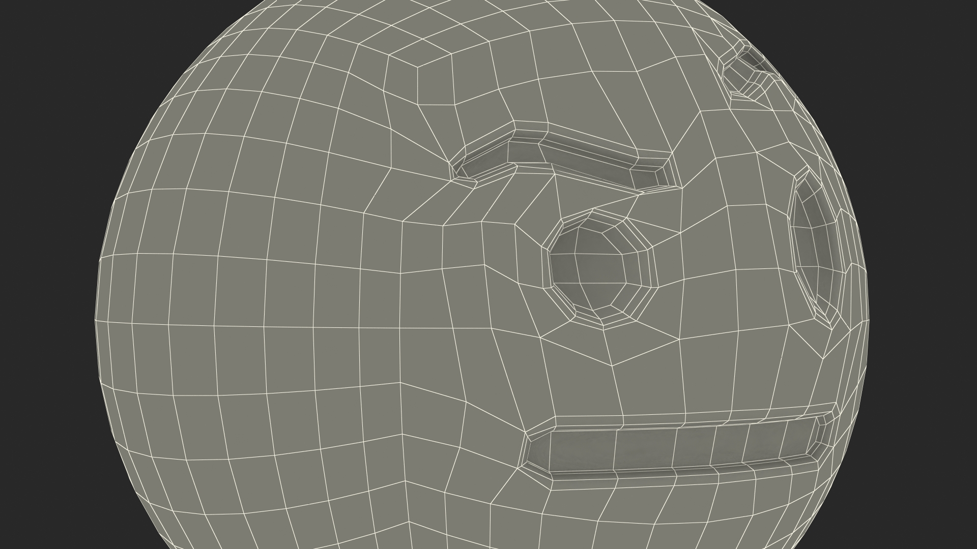 3D model Raised Eyebrow Emoji
