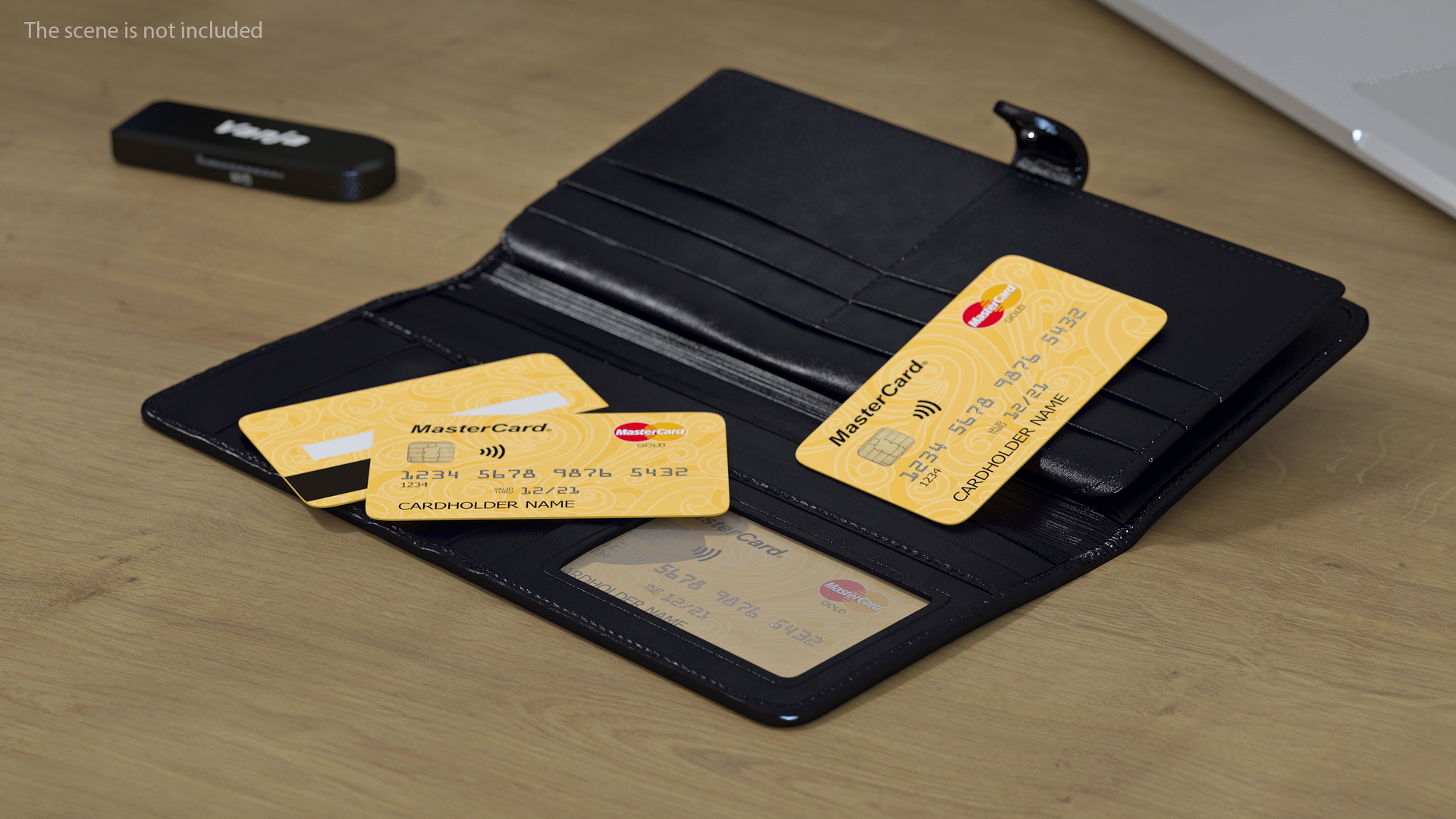MasterCard Gold Credit Card 3D