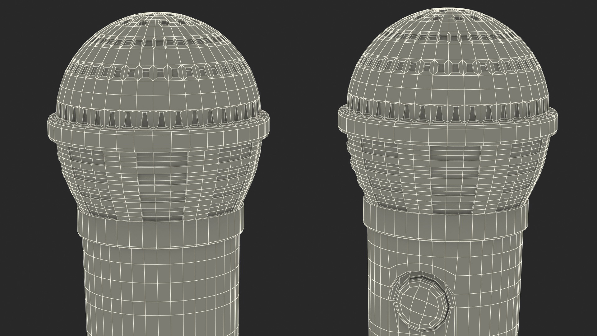 Kids Microphone Toy 3D model