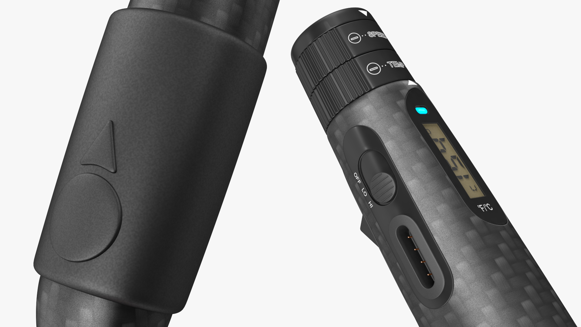 3D Printing Pen Black Extrudes Spiral 3D
