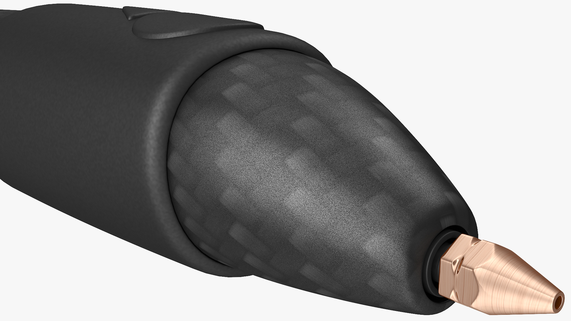 3D Printing Pen Black Extrudes Spiral 3D