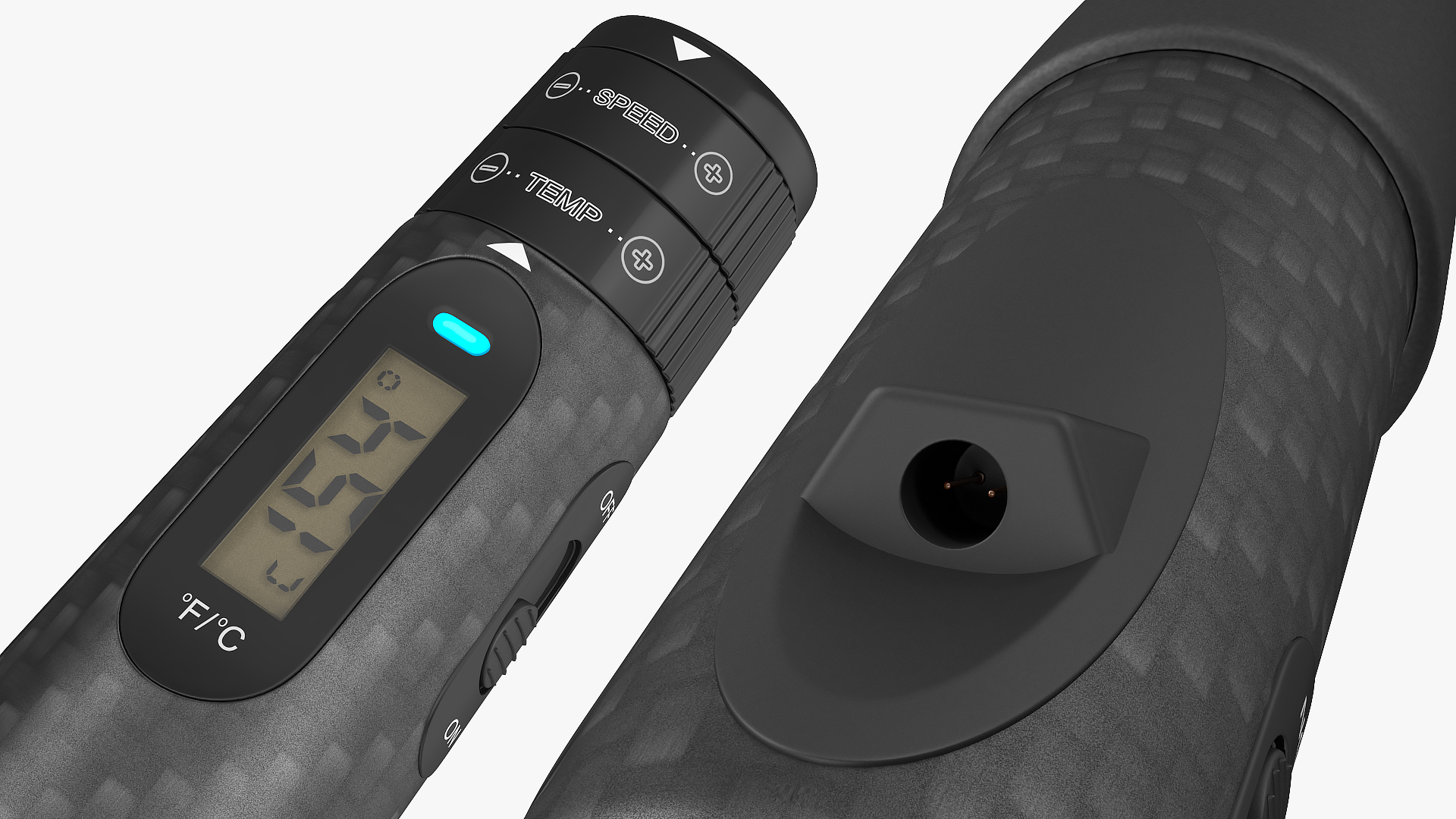3D Printing Pen Black Extrudes Spiral 3D