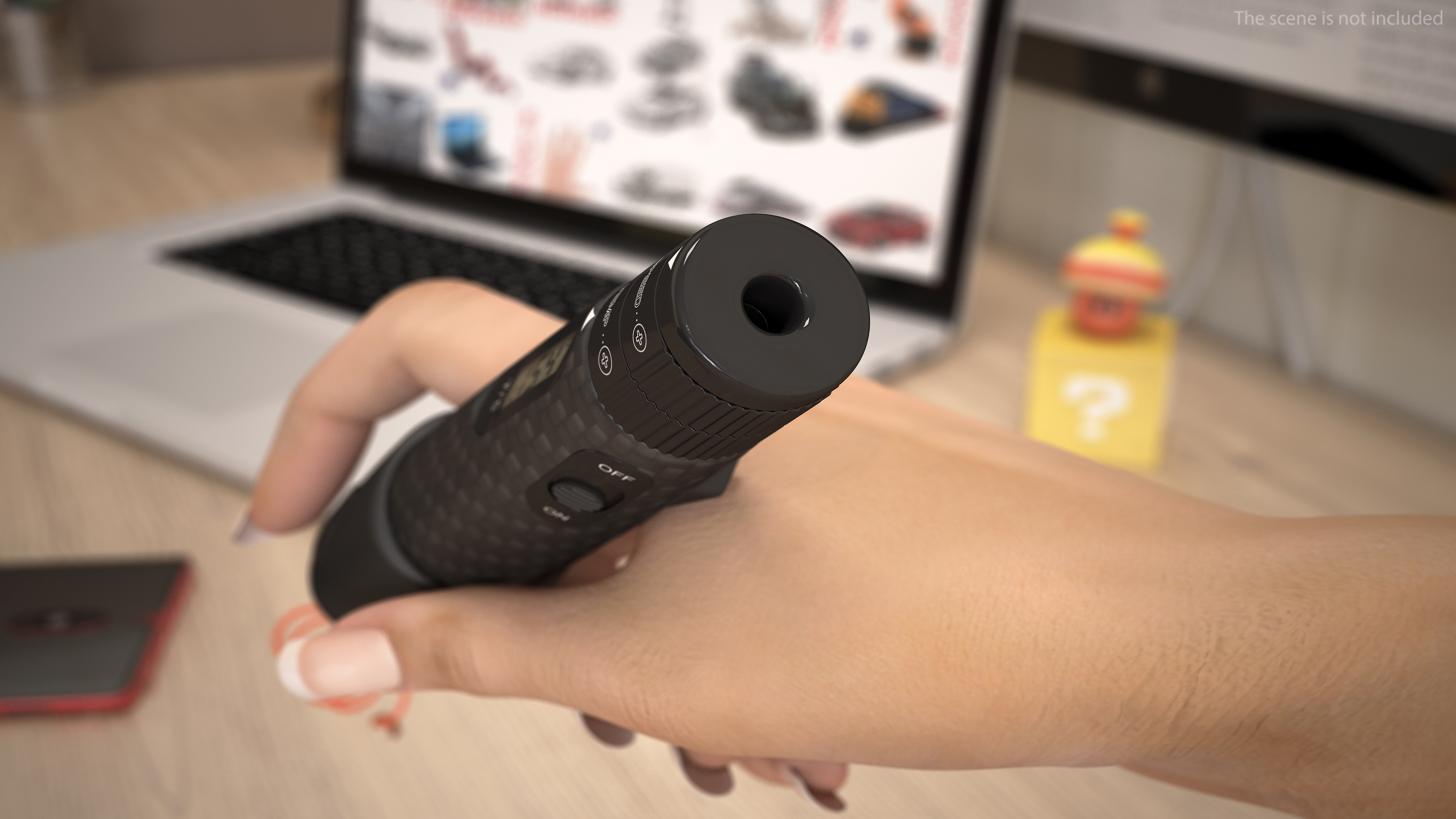 3D Printing Pen Black Extrudes Spiral 3D