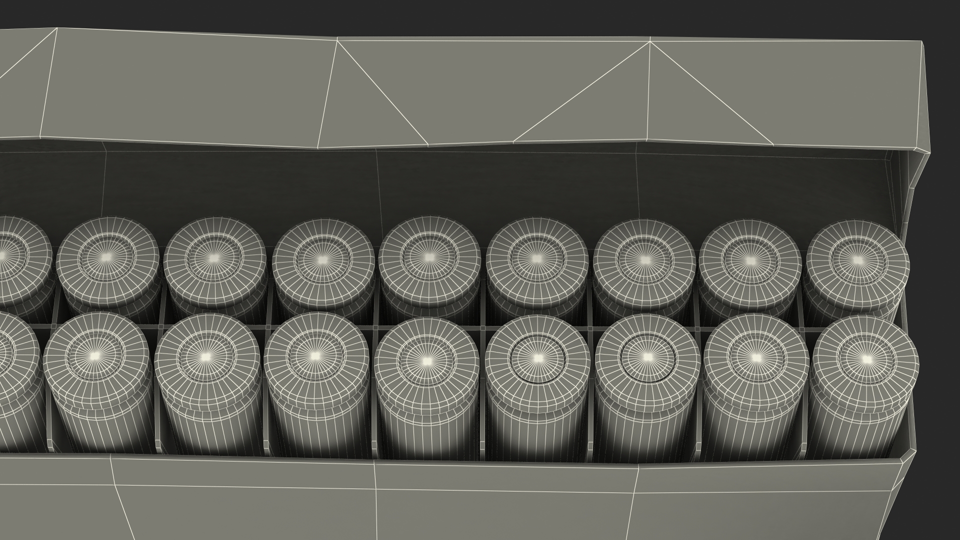 3D model Box of 5_6x39 220 Russian Cartridge