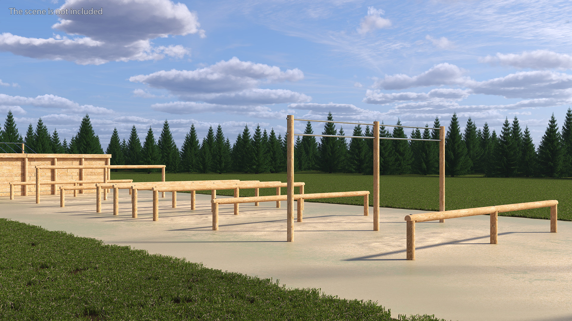 Low Training Obstacles 3D