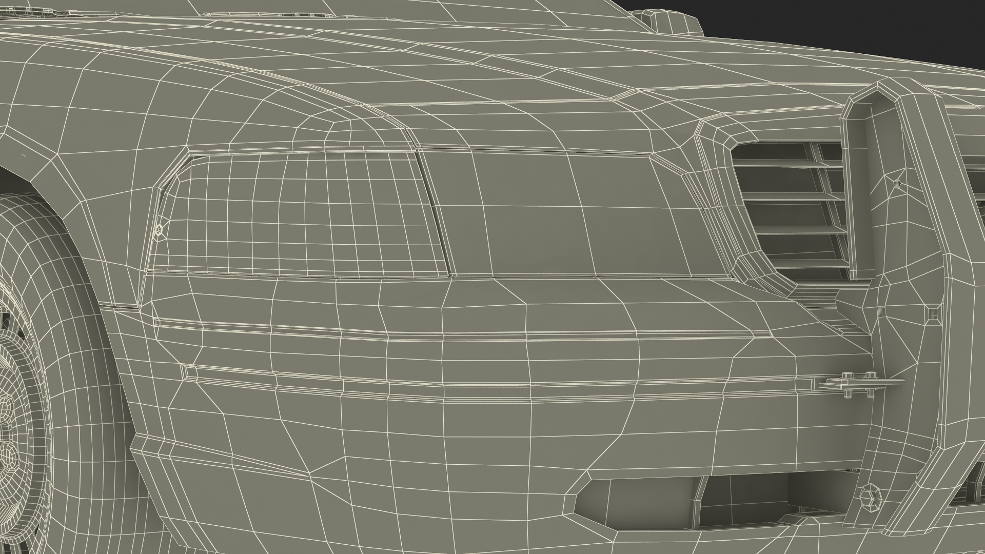 Police Interceptor Sedan Ford Crown Victoria 3D model