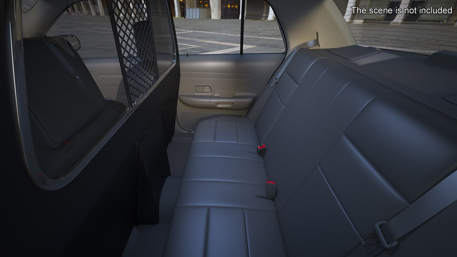Police Interceptor Sedan Ford Crown Victoria 3D model