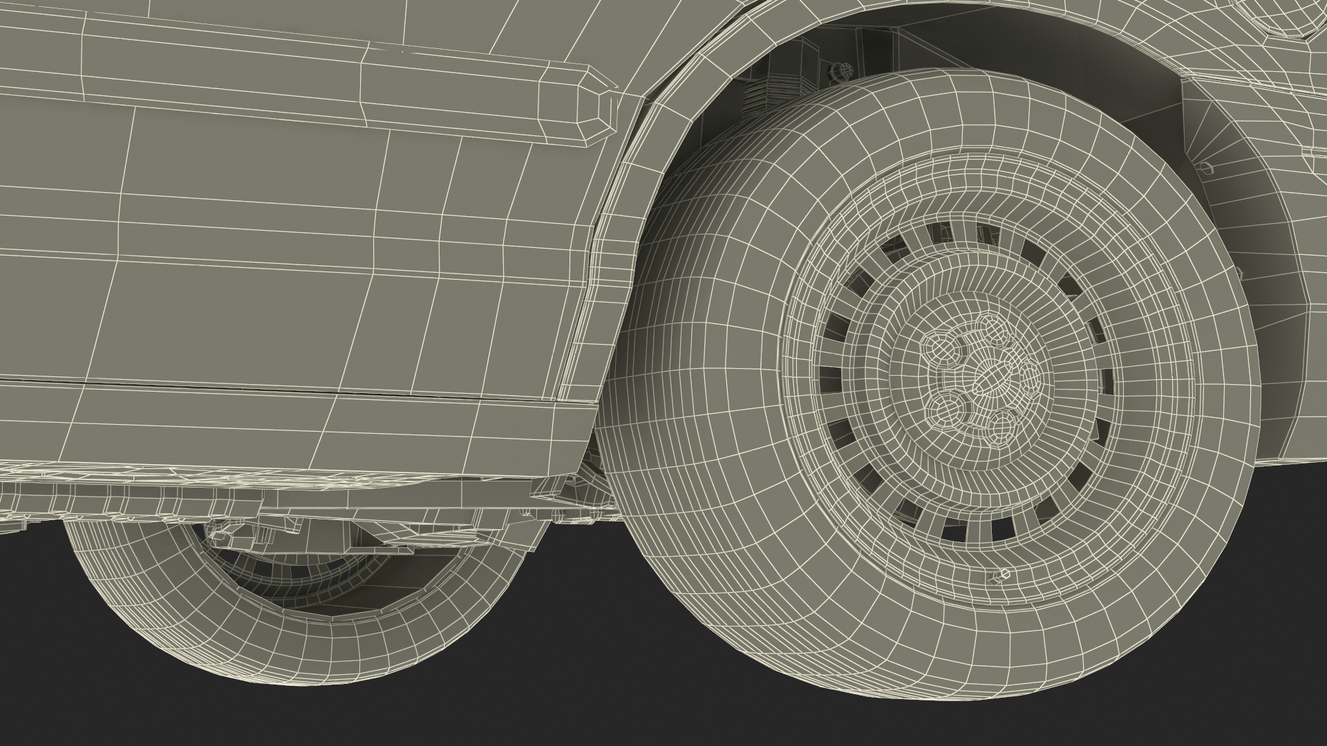 Police Interceptor Sedan Ford Crown Victoria 3D model