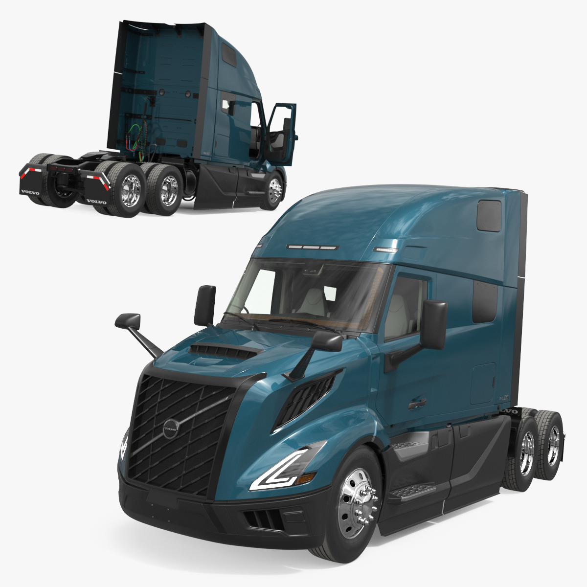 2026 Volvo VNL 860 Long Haul Truck - Rigged