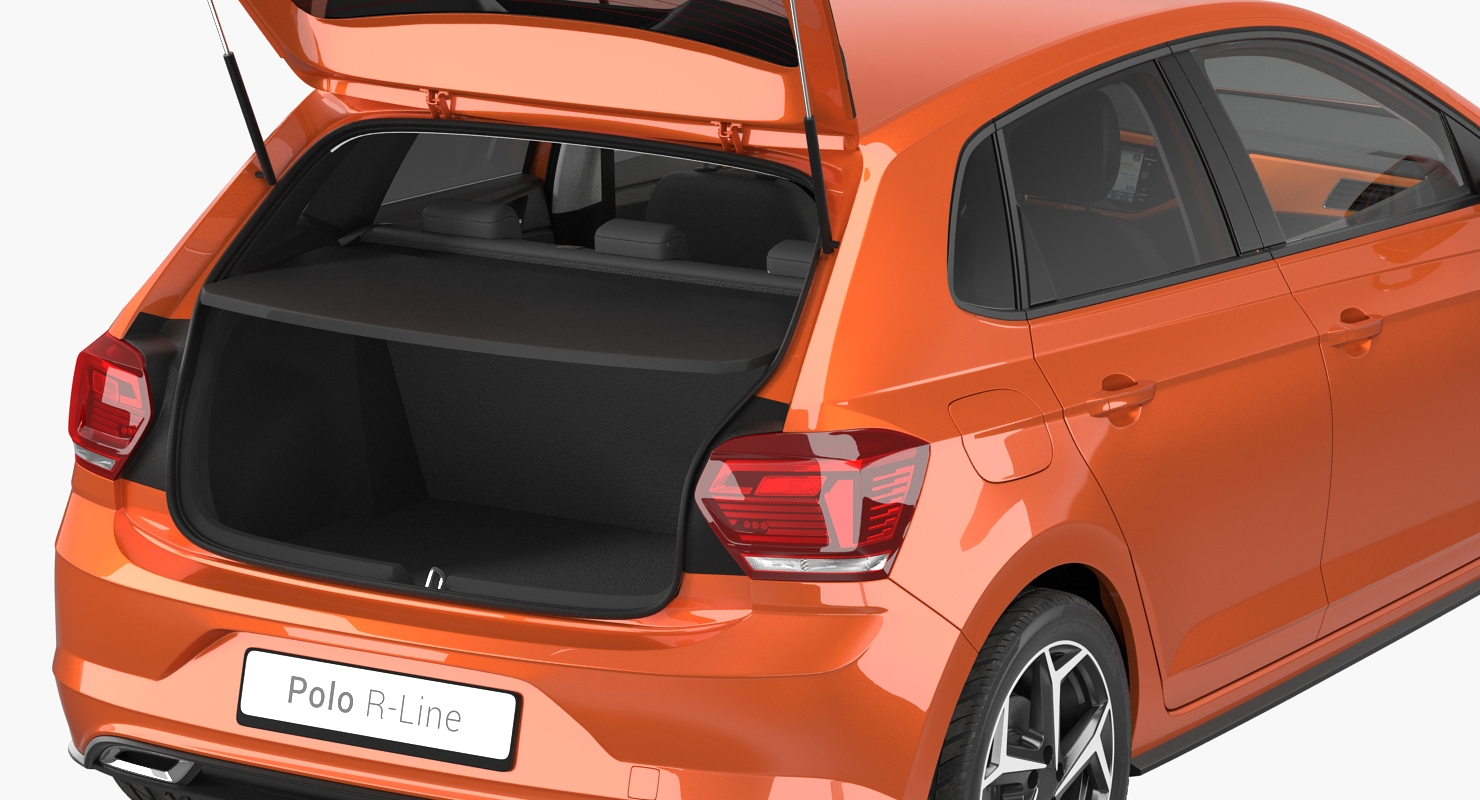 3D model Volkswagen Polo 2018