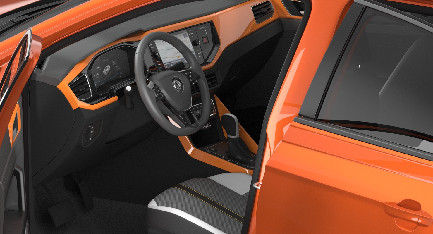 3D model Volkswagen Polo 2018