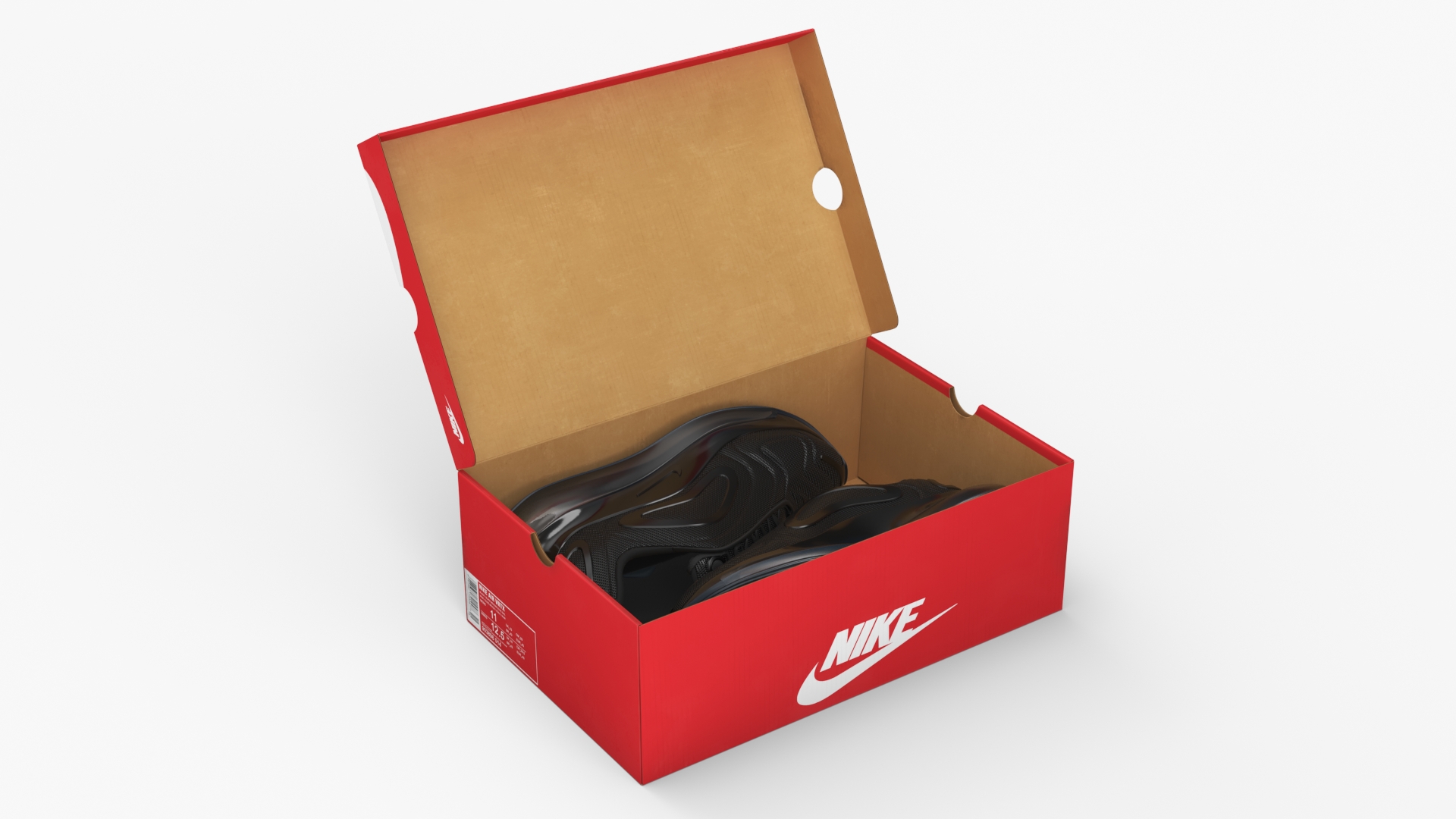3D Nike Air 720 Anthracite Black in Box