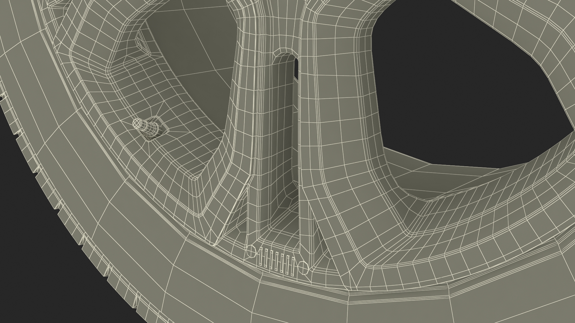 3D model Crossover Wheel