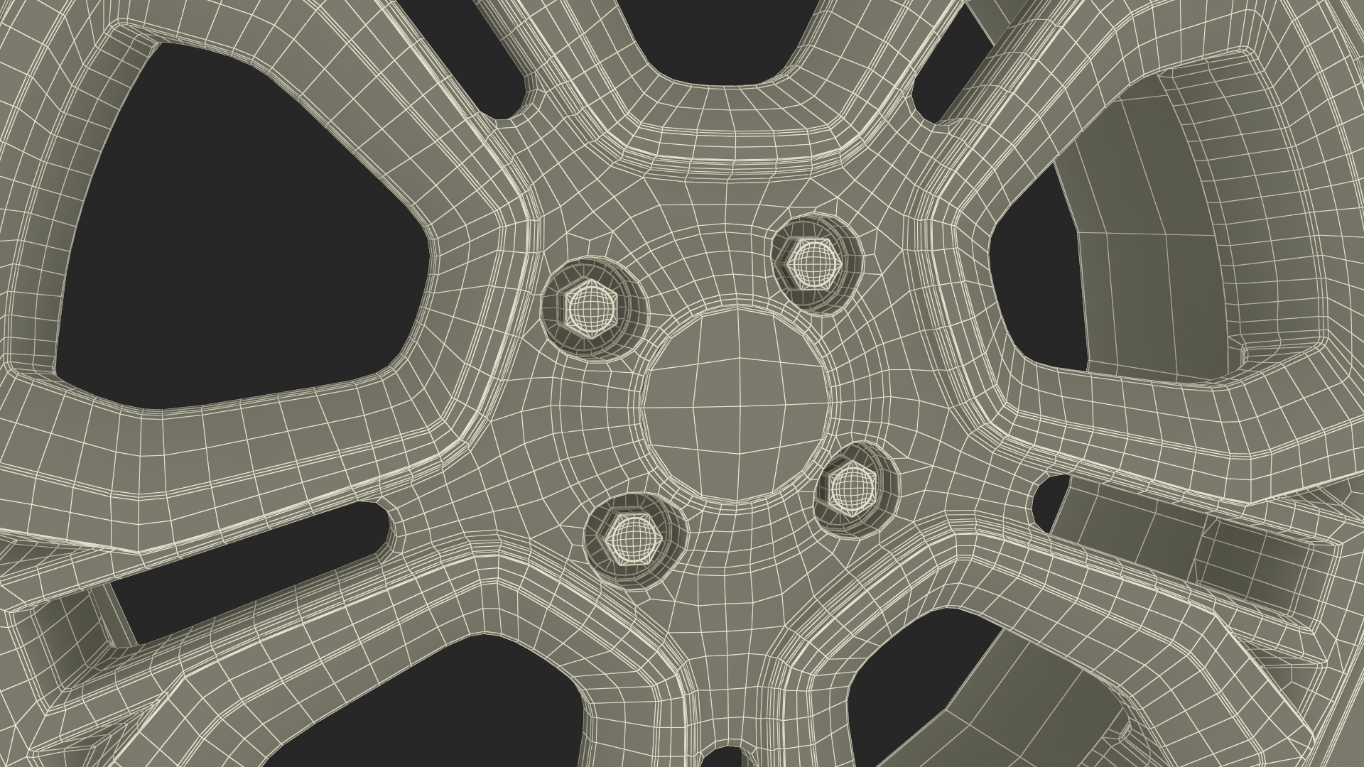 3D model Crossover Wheel