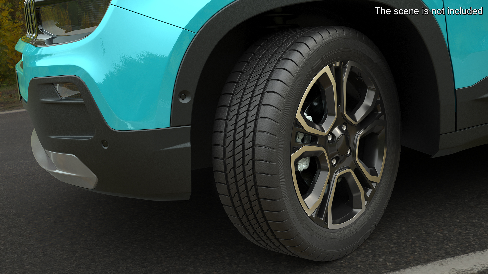 3D model Crossover Wheel