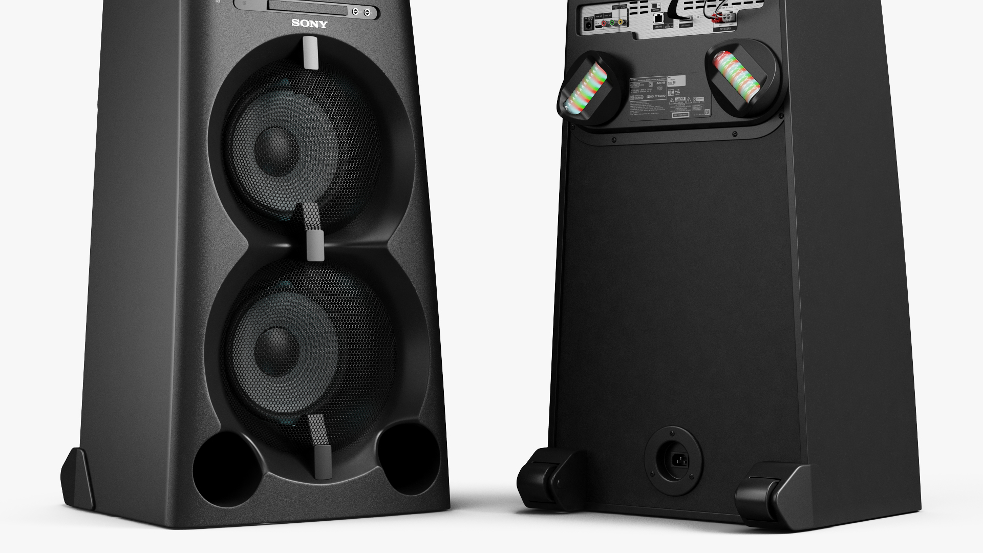 3D Sony V90DW MUTEKI High Power Audio System