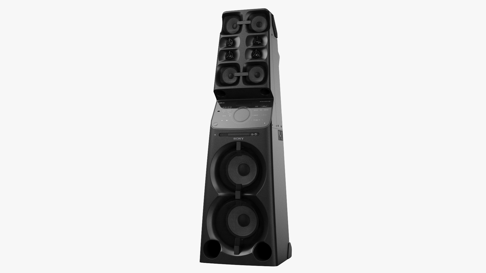3D Sony V90DW MUTEKI High Power Audio System