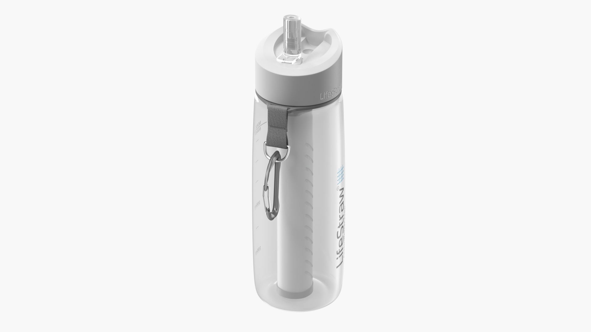 3D model Bottle LifeStraw Go Clear