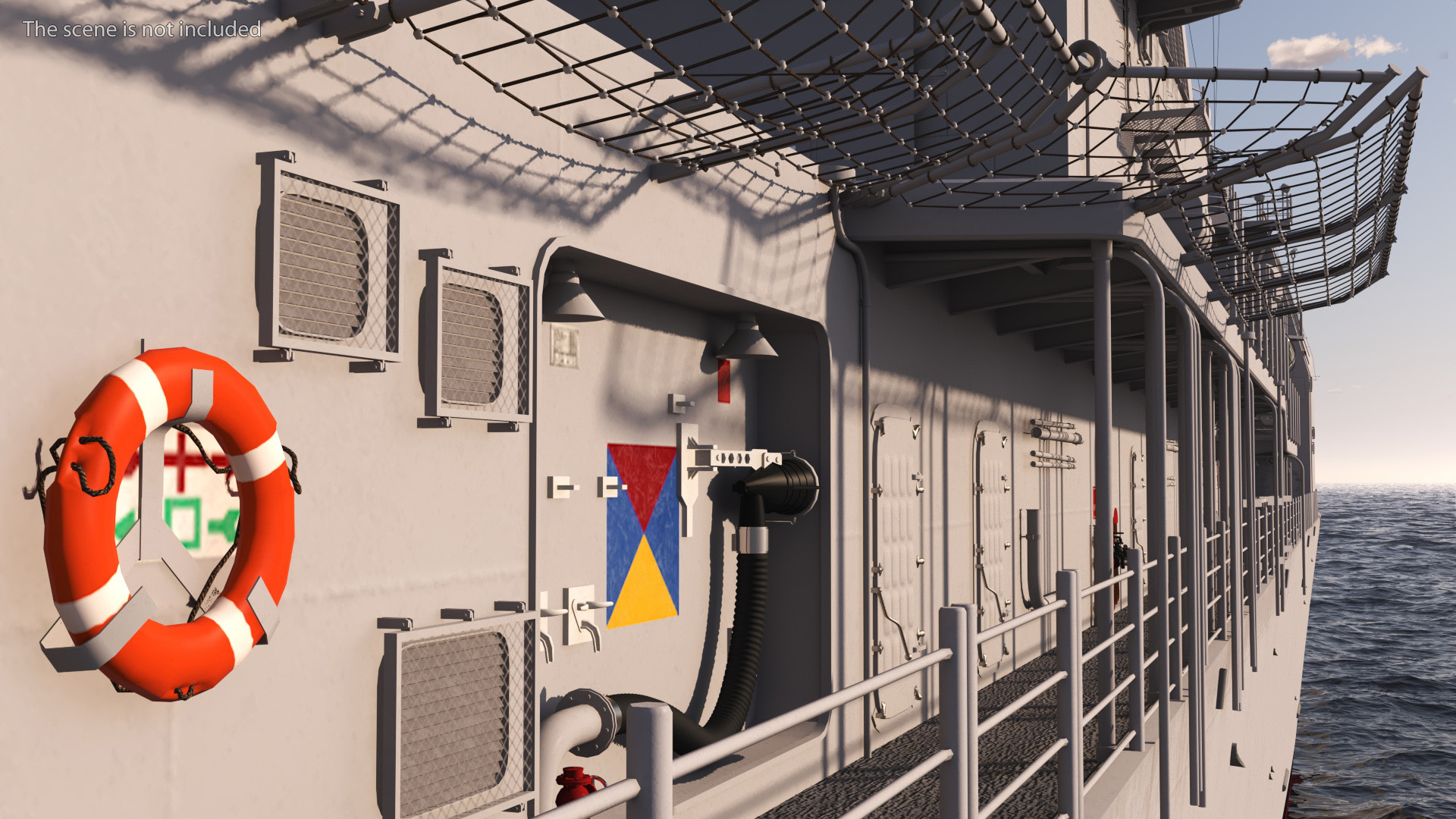 3D US Navy Warship CG-60