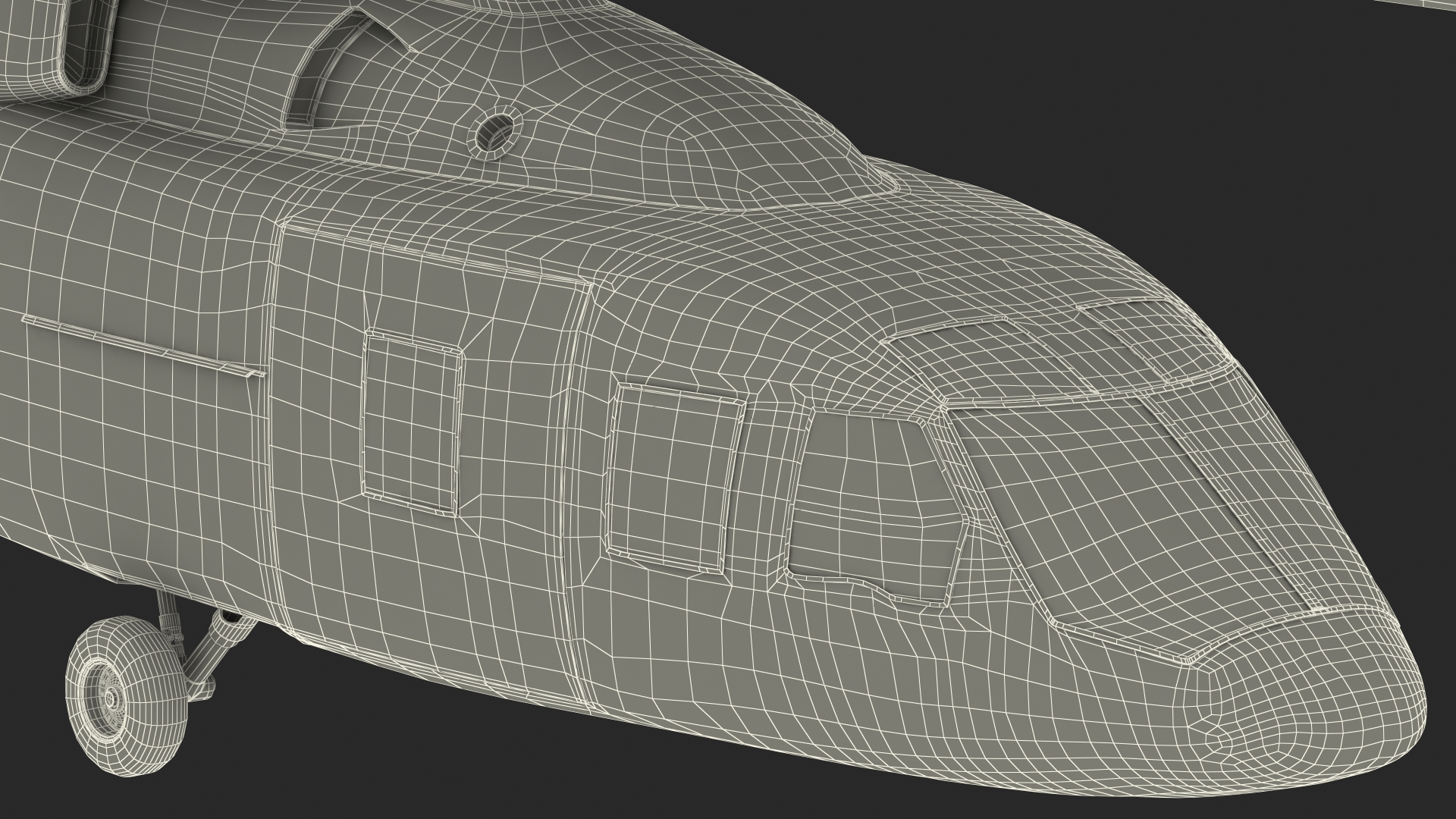 SB-1 Defiant Helicopter Rigged for Cinema 4D 3D model