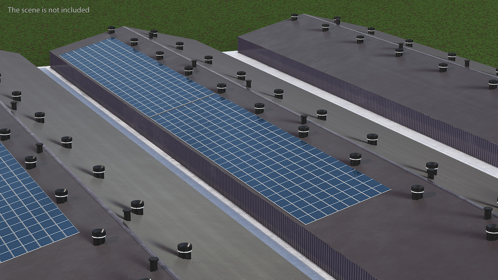 3D model Poultry Farming Barn