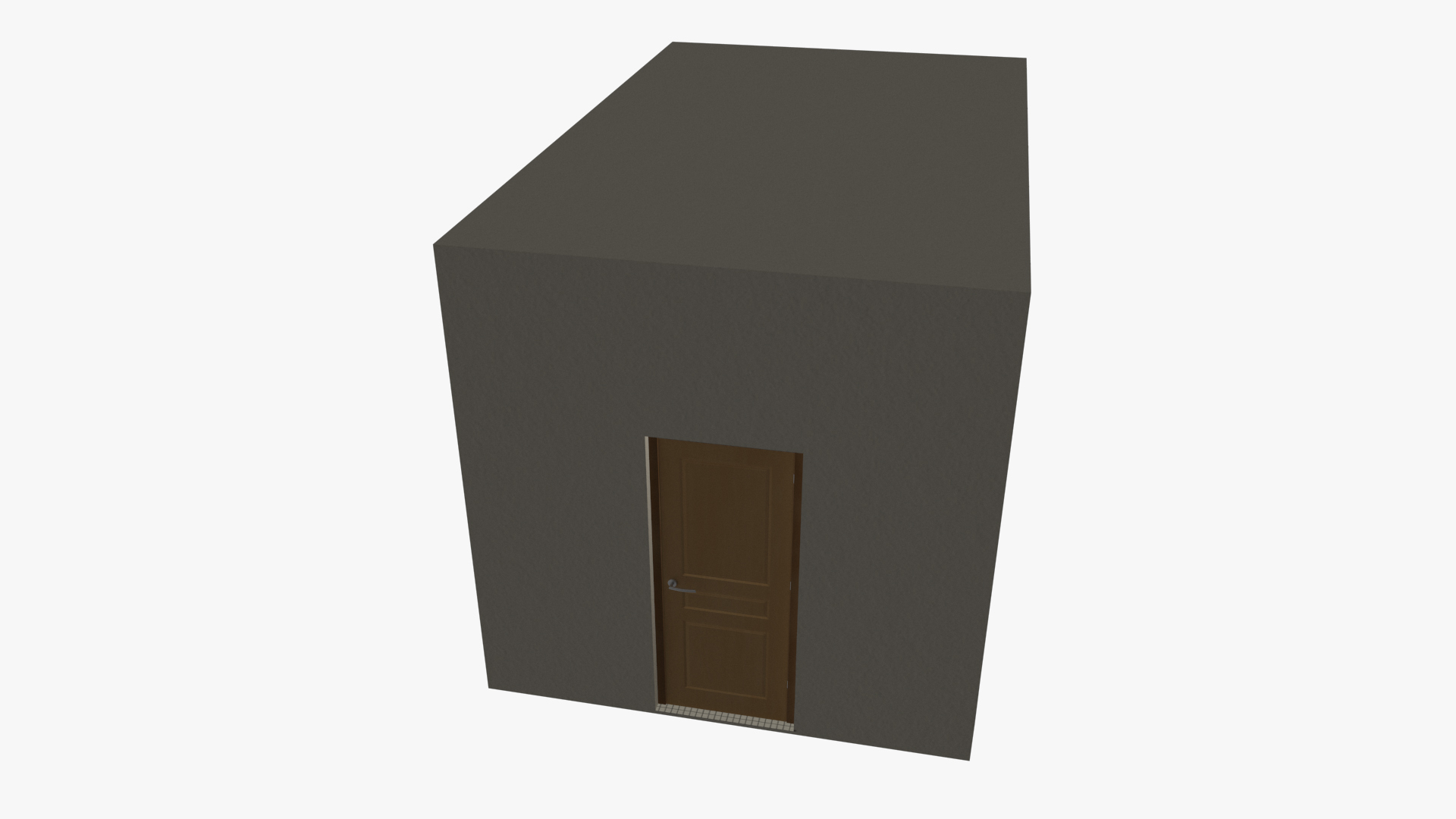 Metal Locker Boxes Room Green 3D model