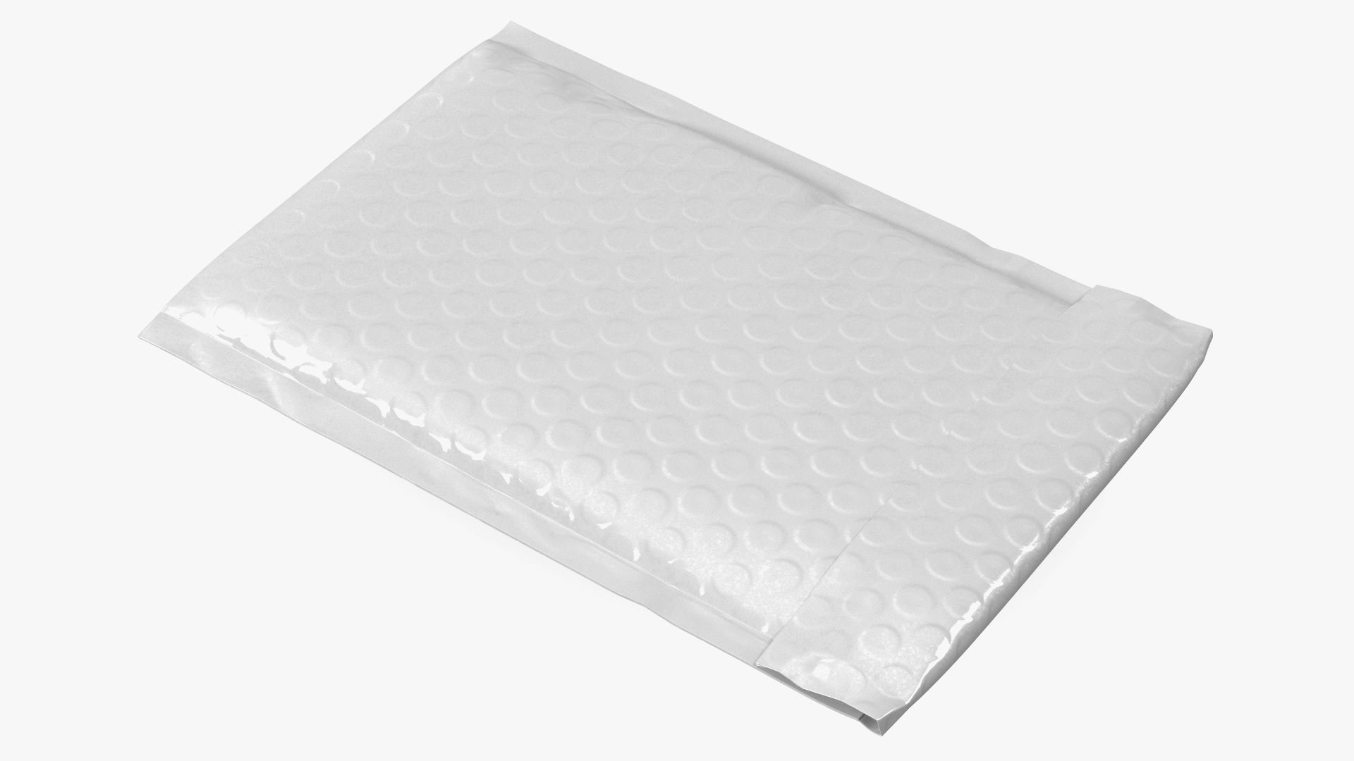 3D model Thick Poly Bubble Mailer White