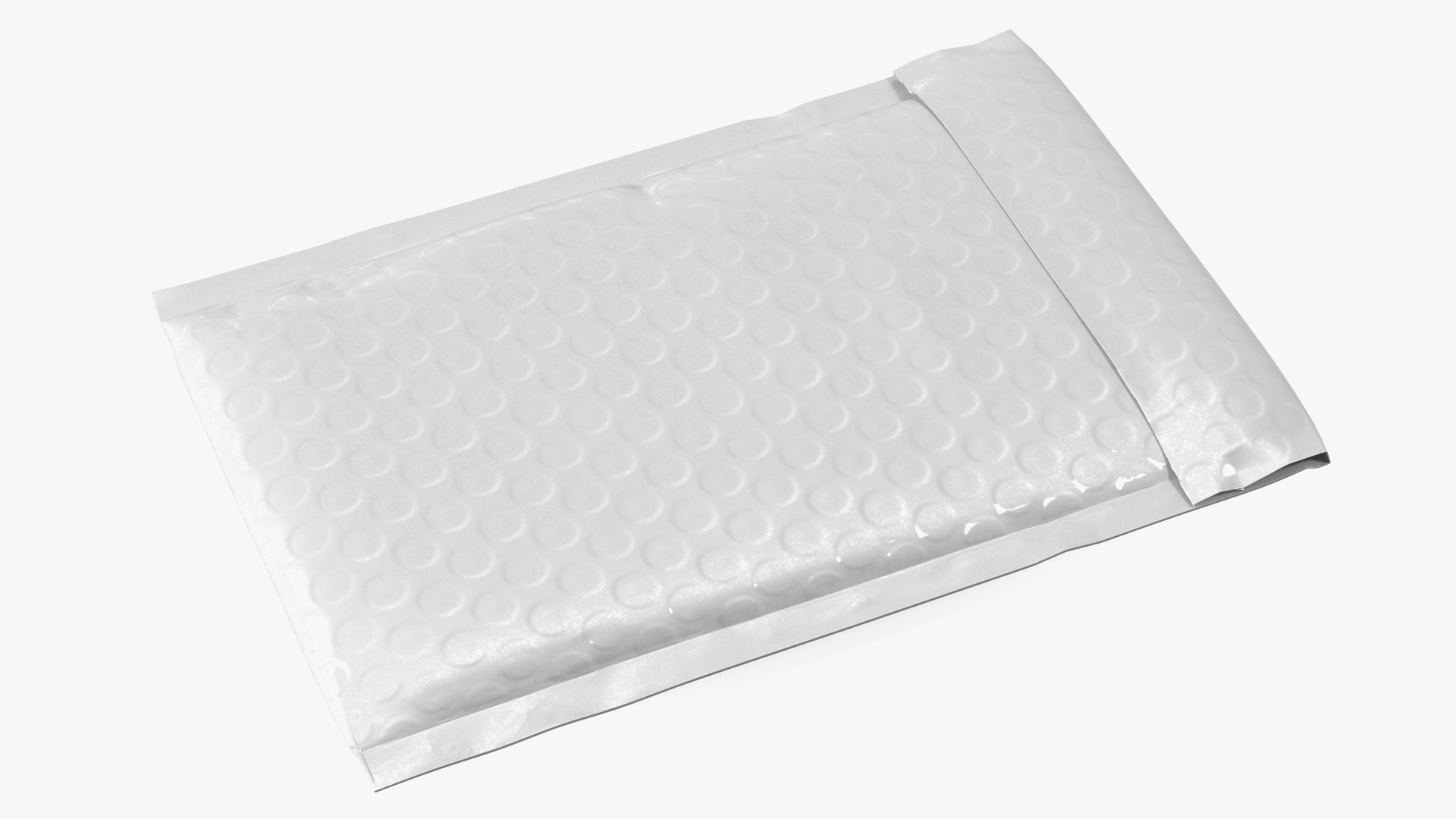 3D model Thick Poly Bubble Mailer White