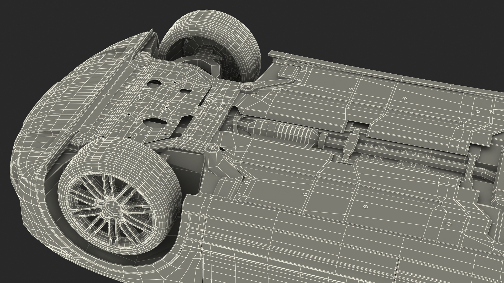 3D Crossover with Hitch Cargo Carrier Rigged