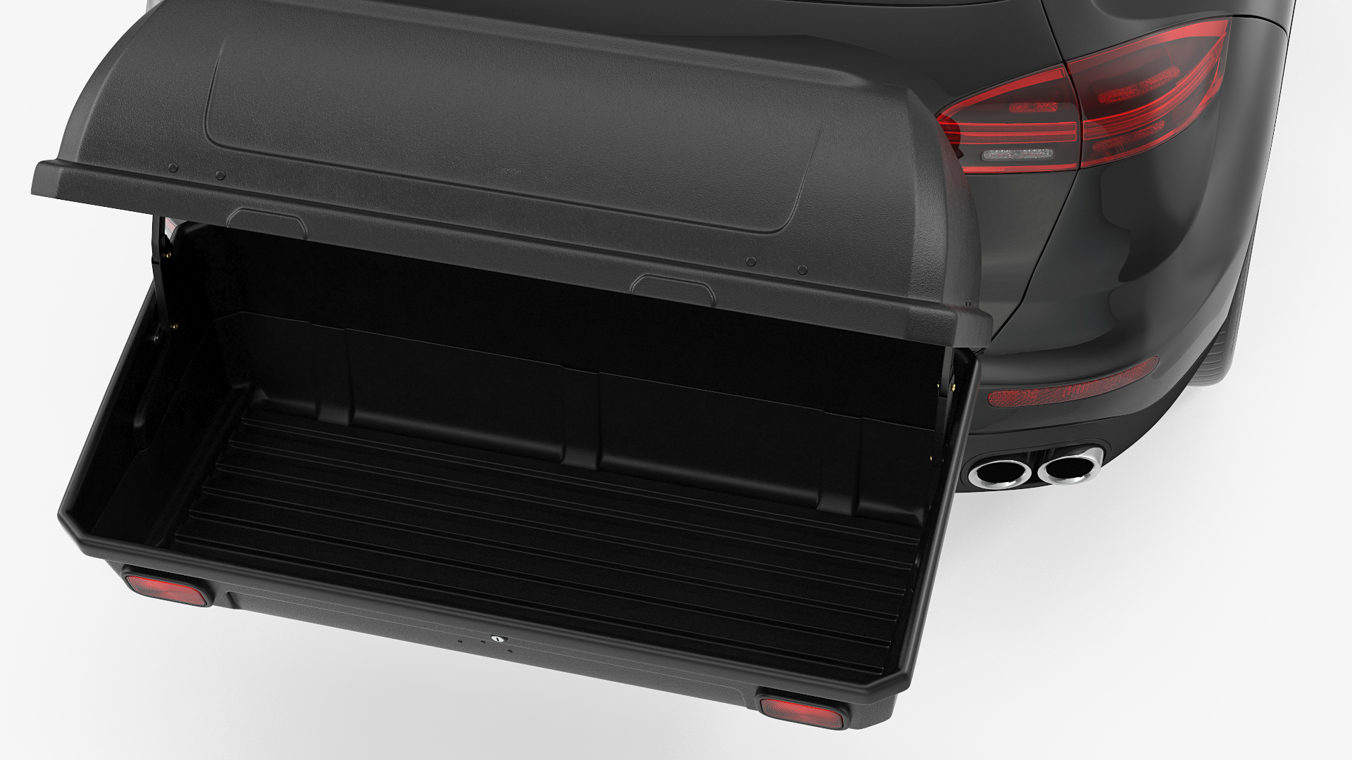 3D Crossover with Hitch Cargo Carrier Rigged