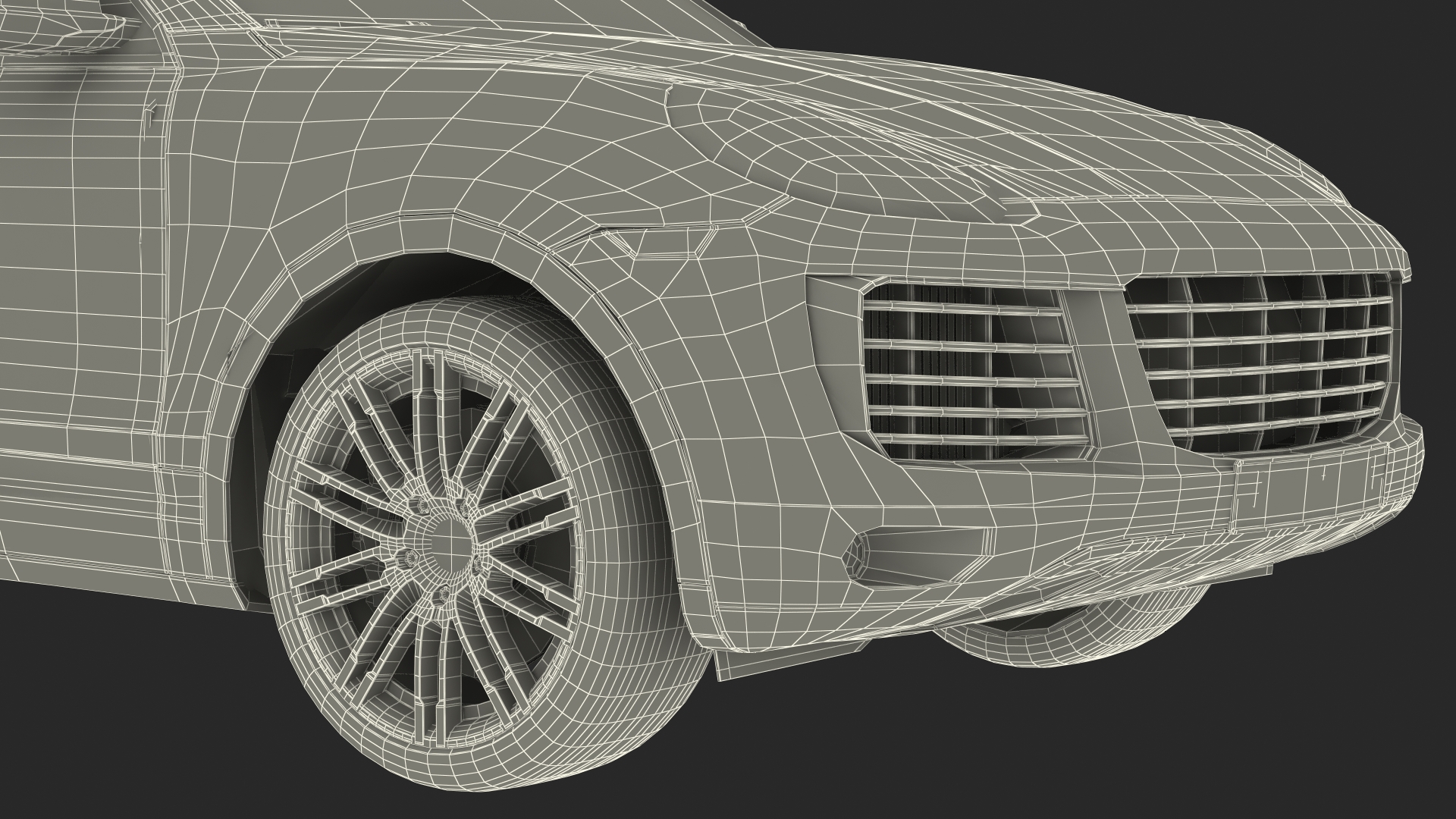 3D Crossover with Hitch Cargo Carrier Rigged