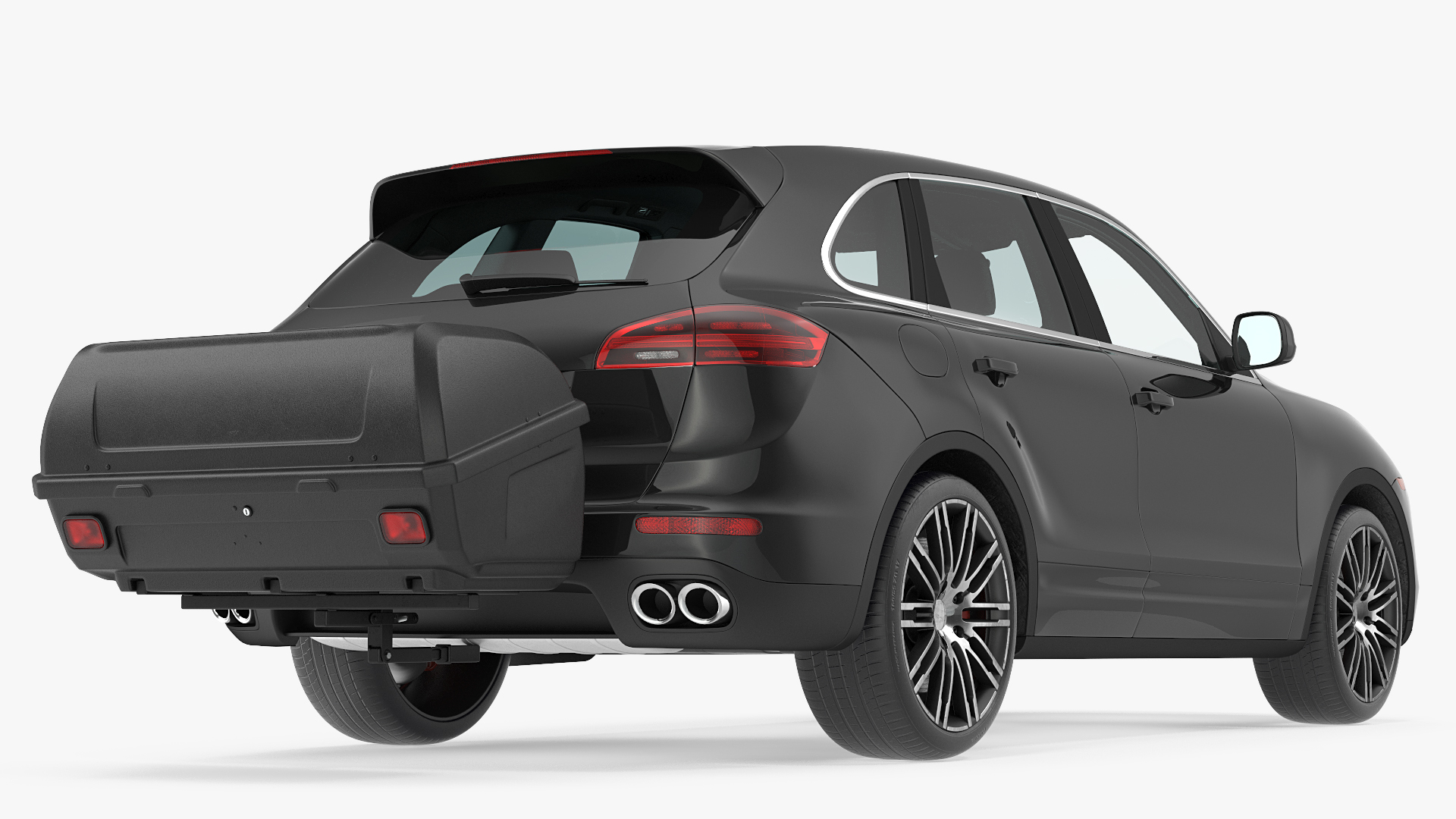 3D Crossover with Hitch Cargo Carrier Rigged