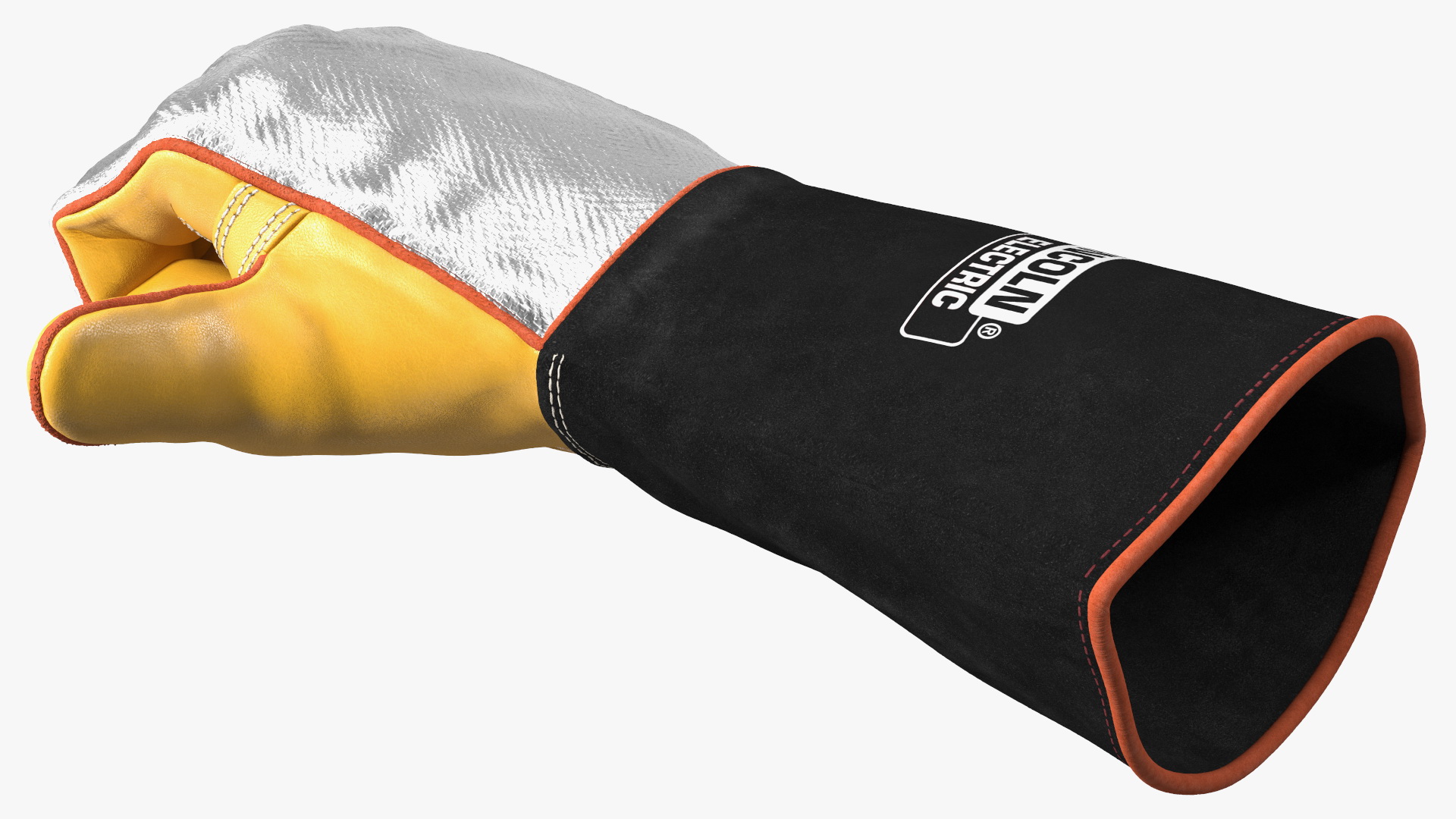 3D model Lincoln Electric Reflective Welding Gloves Thumbs Up Gesture