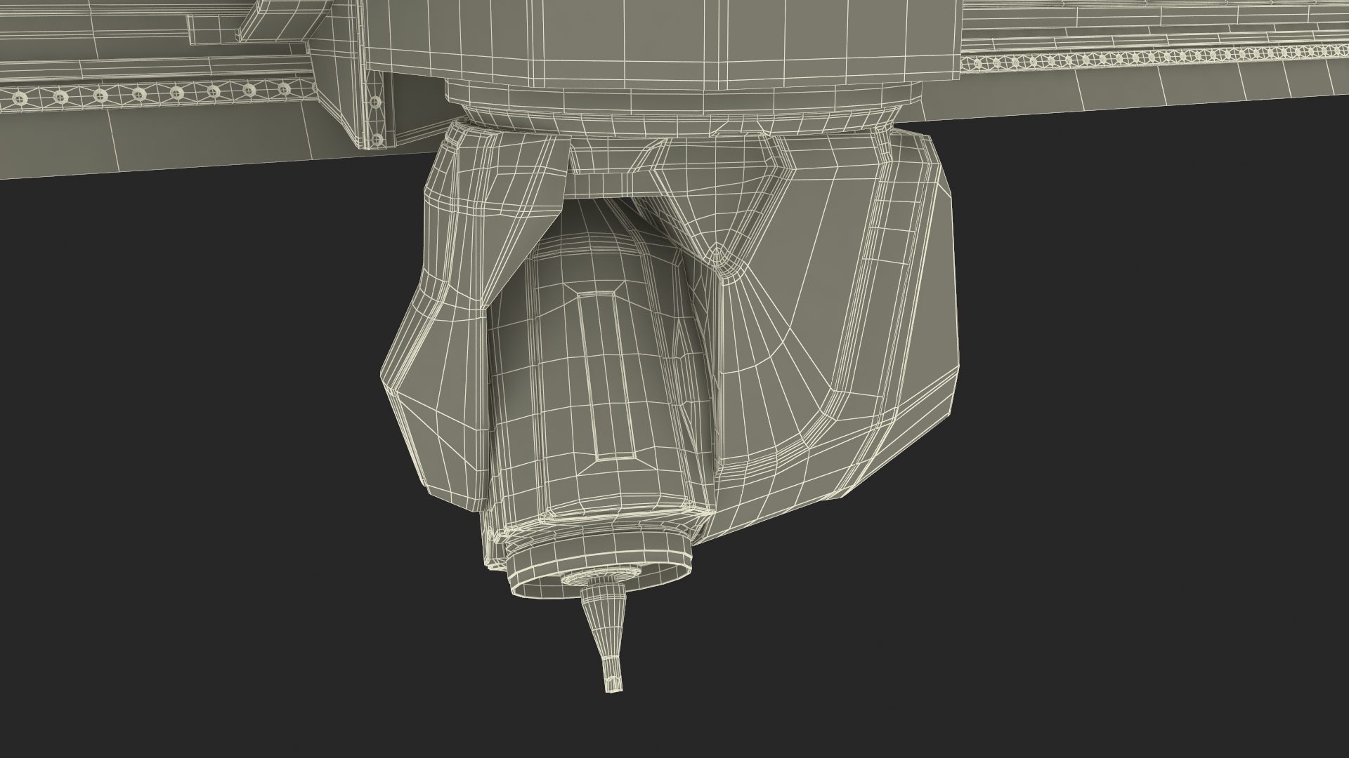 3D Cutting Head for DMU 200 Gantry CNC Machine model