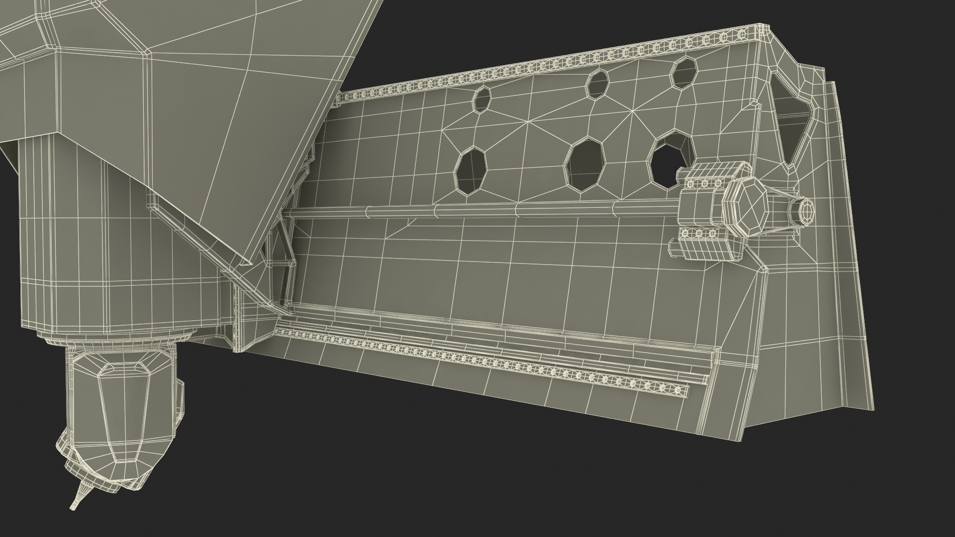 3D Cutting Head for DMU 200 Gantry CNC Machine model