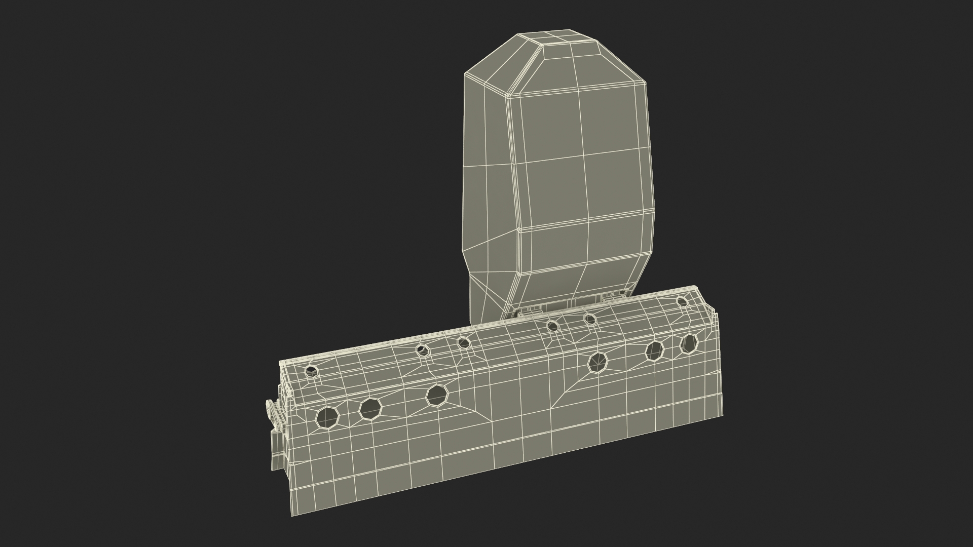 3D Cutting Head for DMU 200 Gantry CNC Machine model