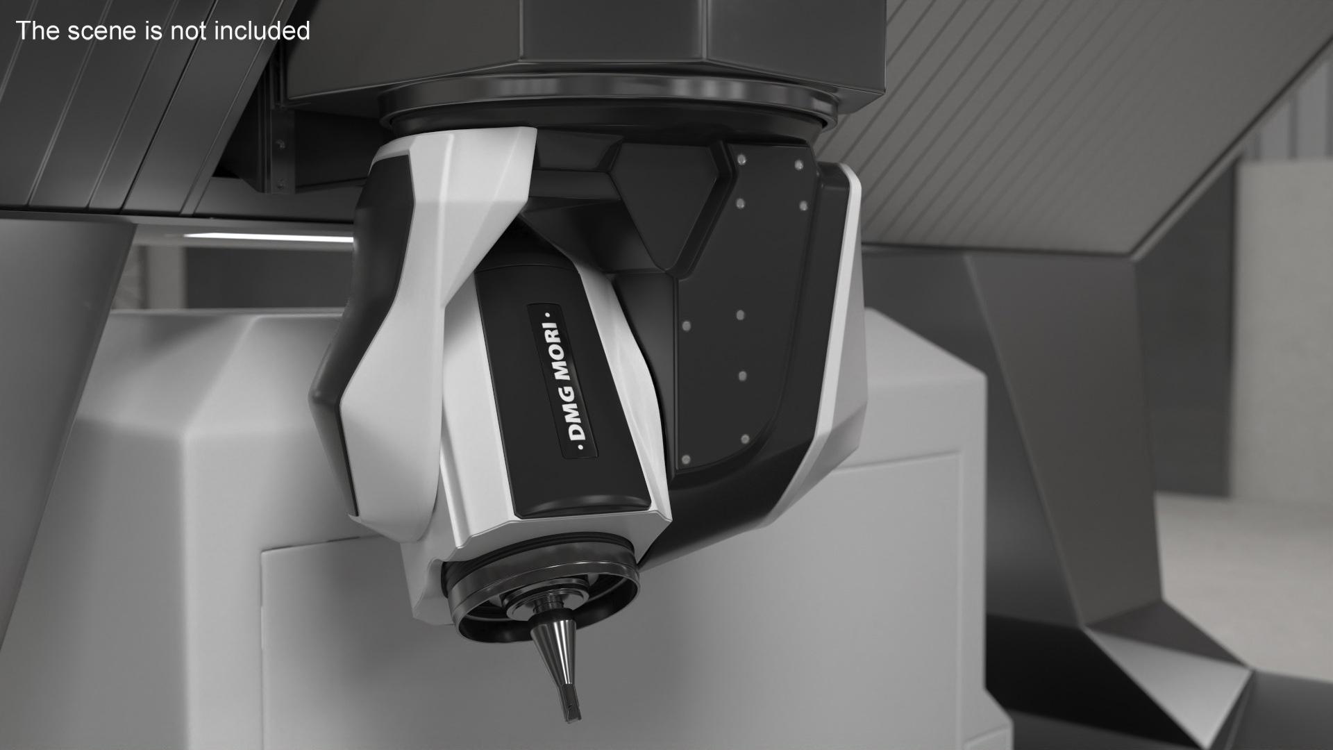 3D Cutting Head for DMU 200 Gantry CNC Machine model