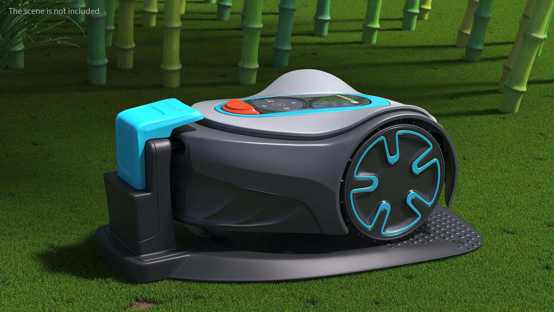 Gardena Robotic Lawn Mower Sileno Minimo 250 3D model