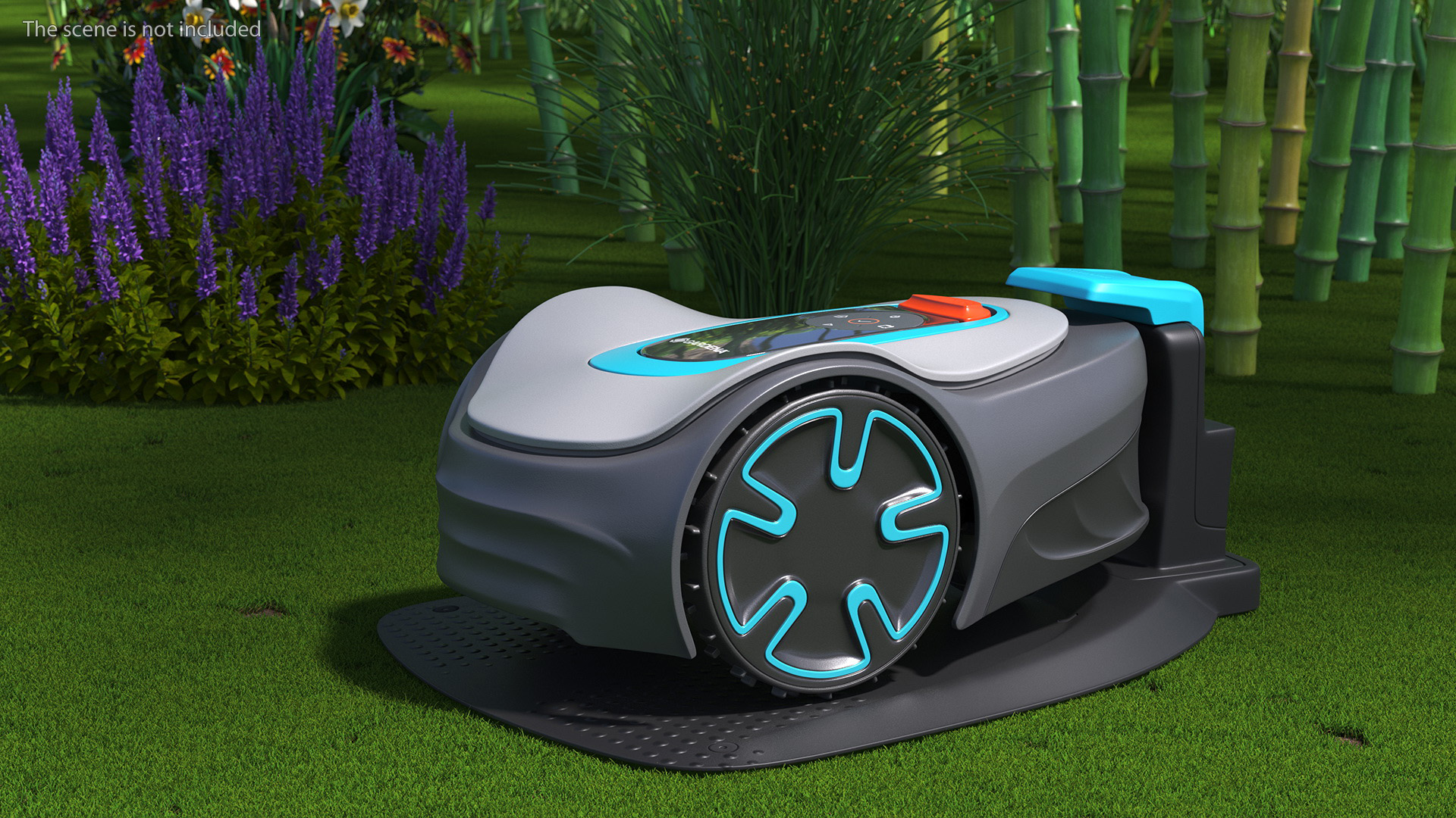 Gardena Robotic Lawn Mower Sileno Minimo 250 3D model