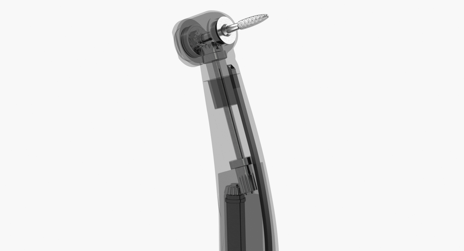 Internal Structure of Dental Drill 3D model