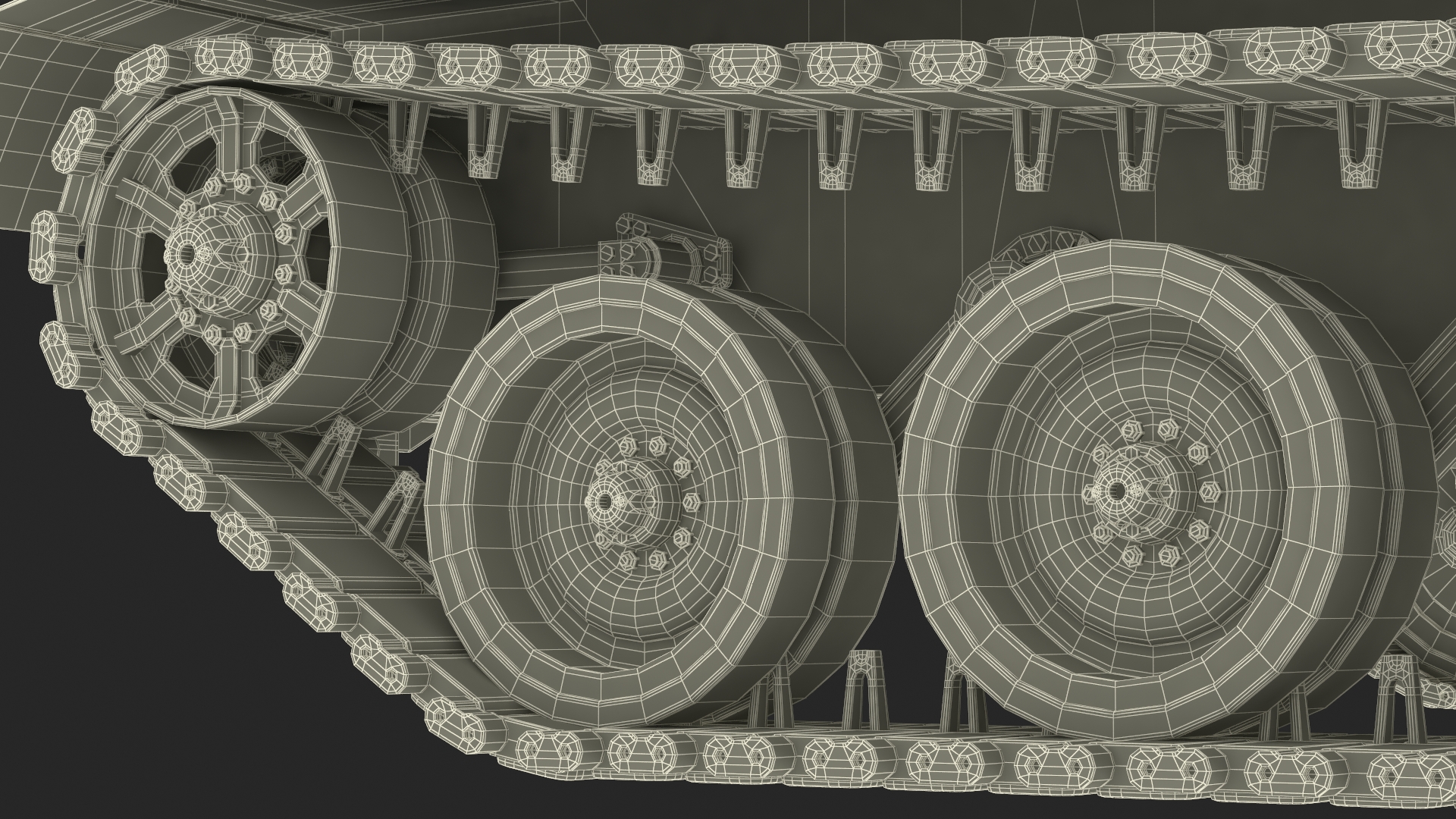 3D M109 Paladin Howitzer Camouflage Color model