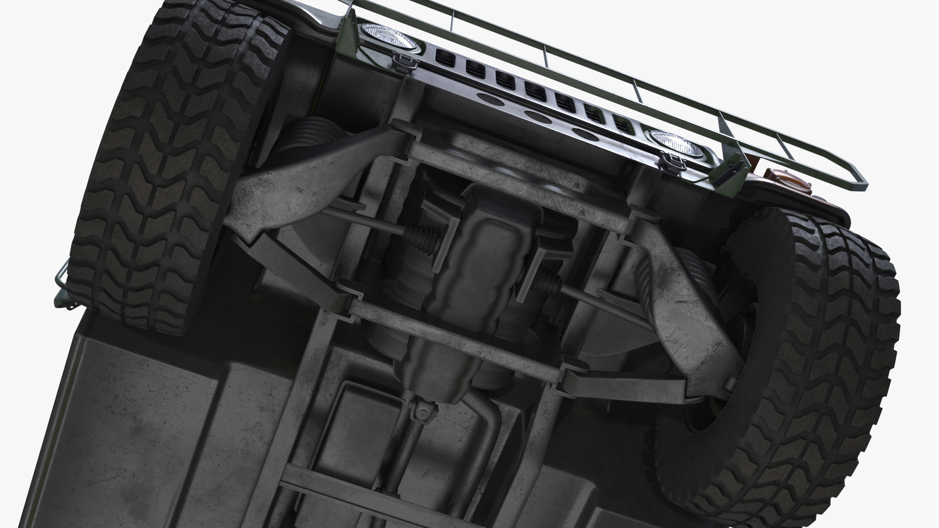 3D model Military Off Road Utility Vehicle Humvee