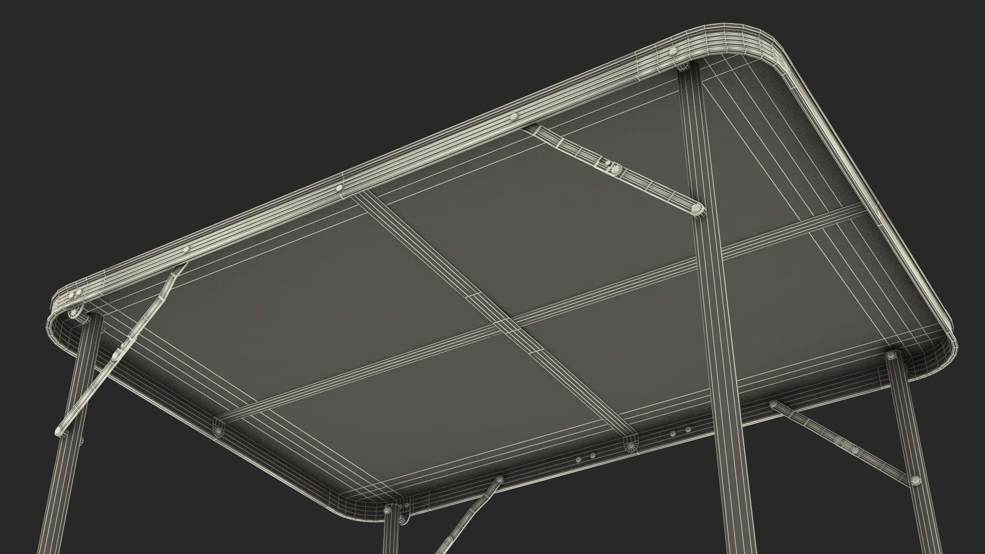 3D Folding Camping Table