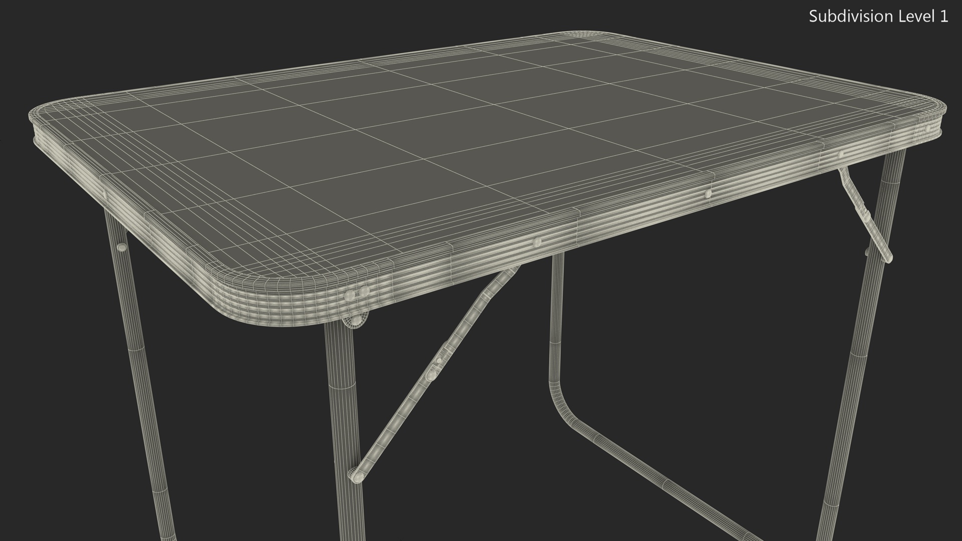 3D Folding Camping Table