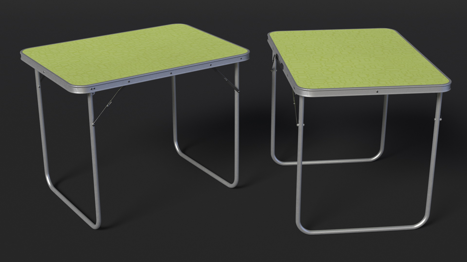 3D Folding Camping Table